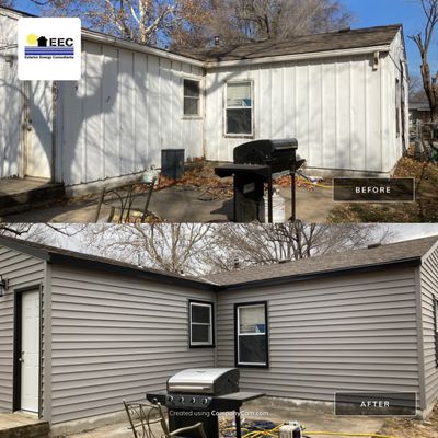 Siding Installation using Exterior Portfolio Vinyl Siding