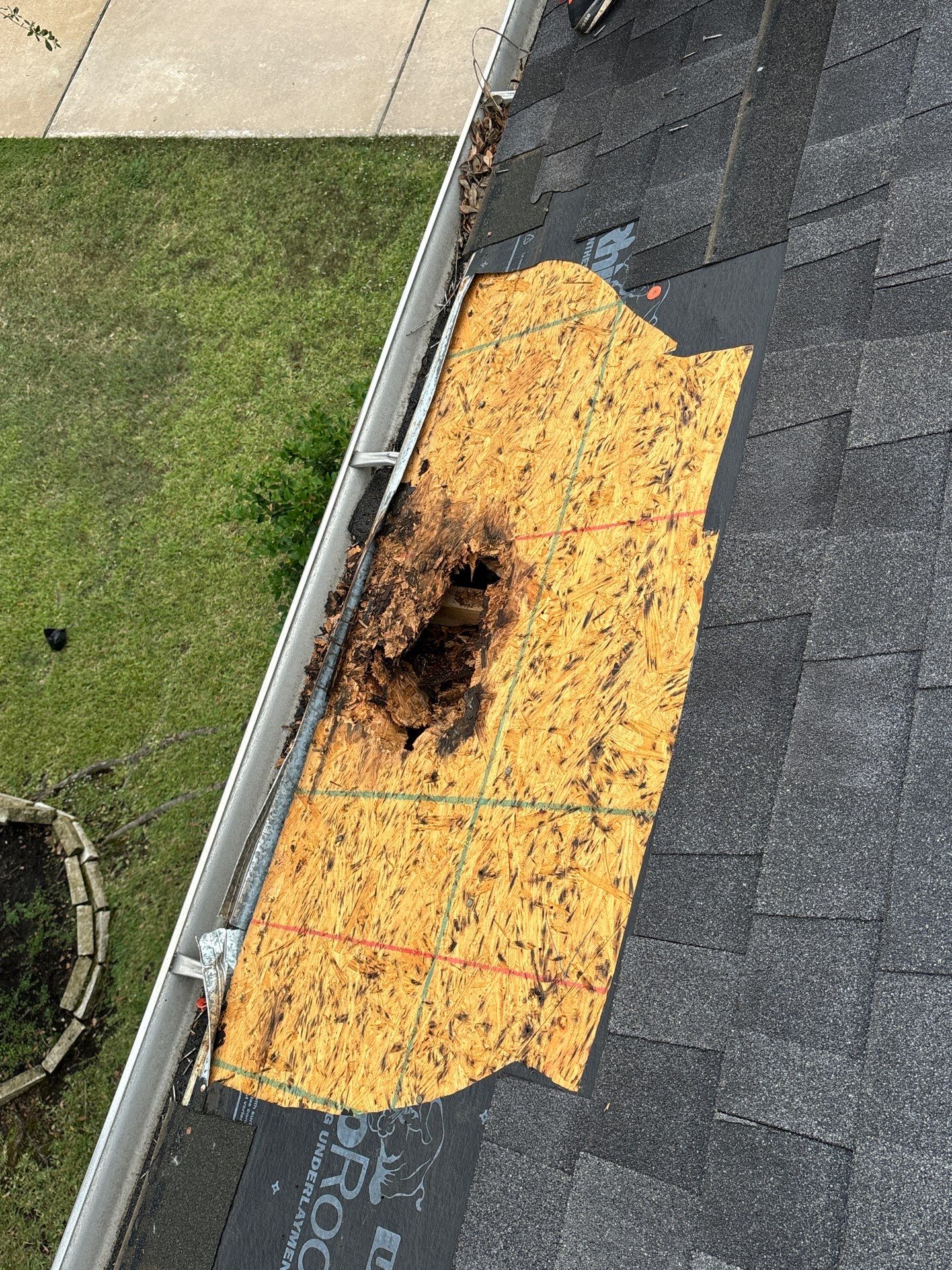 Residential Roofing Repair using Owen's Corning Duration (Lifetime) Shingles by Roof Repair Company