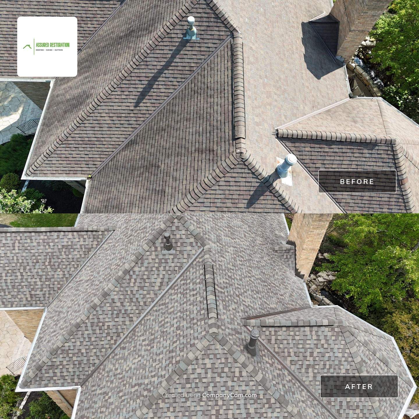 Certainteed Northgate ClimateFlex Weathered Wood by Assured Restoration