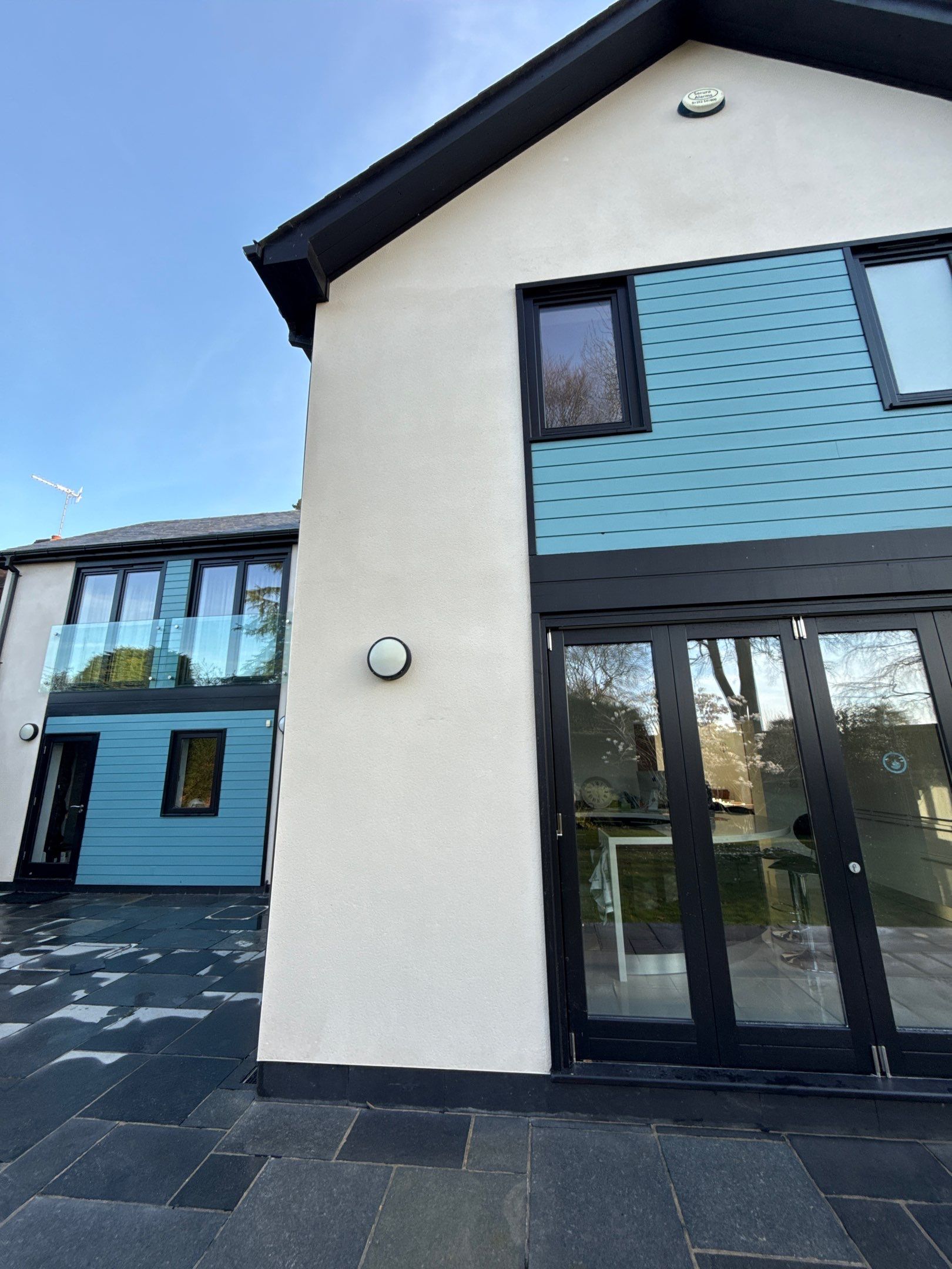 Render and Roof clean using Softwash Equipment by Ges Exterior Cleaning ltd