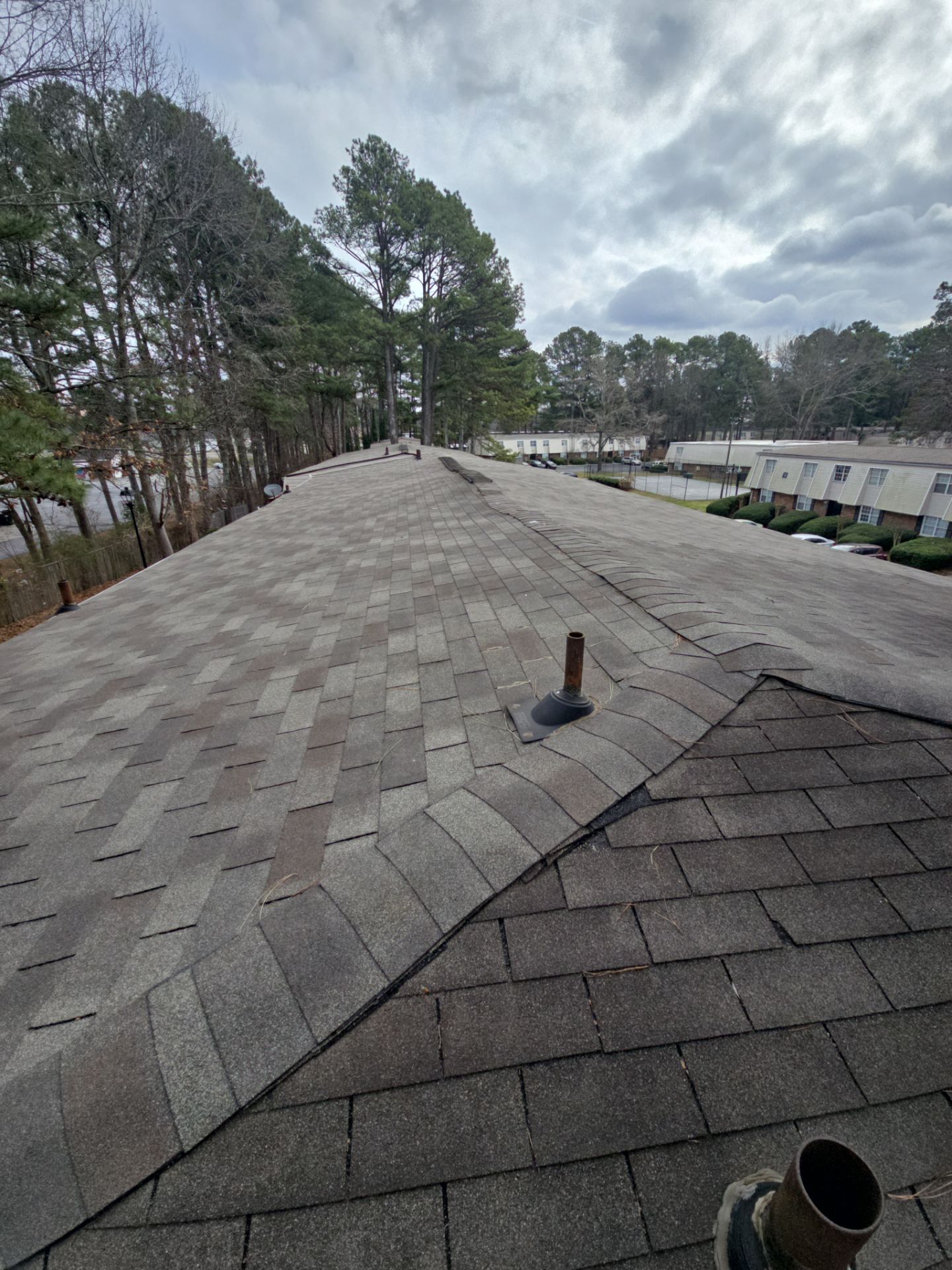 Arbor Garden — Building 8 multifamily roof replacement in Atlanta, GA — CKR Exteriors phased commercial roofing with phased planning