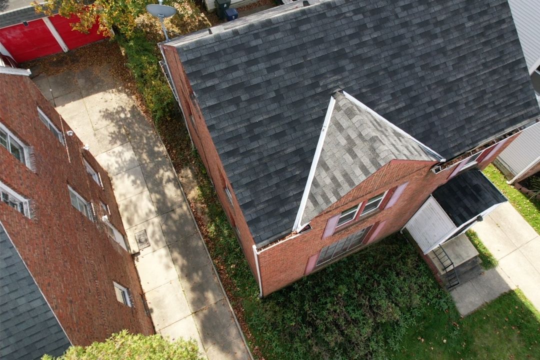 Storm Restoration - Roof Replacement using GAF Timberline HDZ Golden Harvest in Cleveland Heights by Atlas Roofing & Restoration