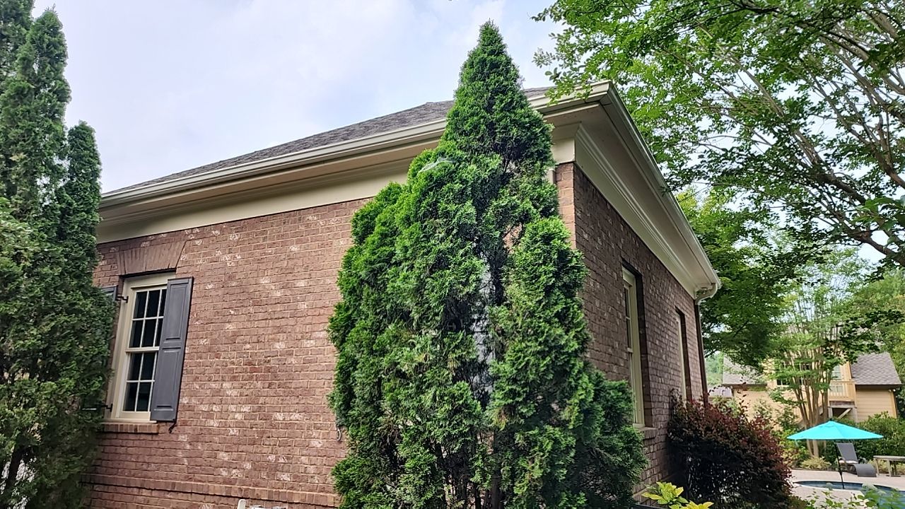 House Wash using cleaner by Power Wash Masters LLC