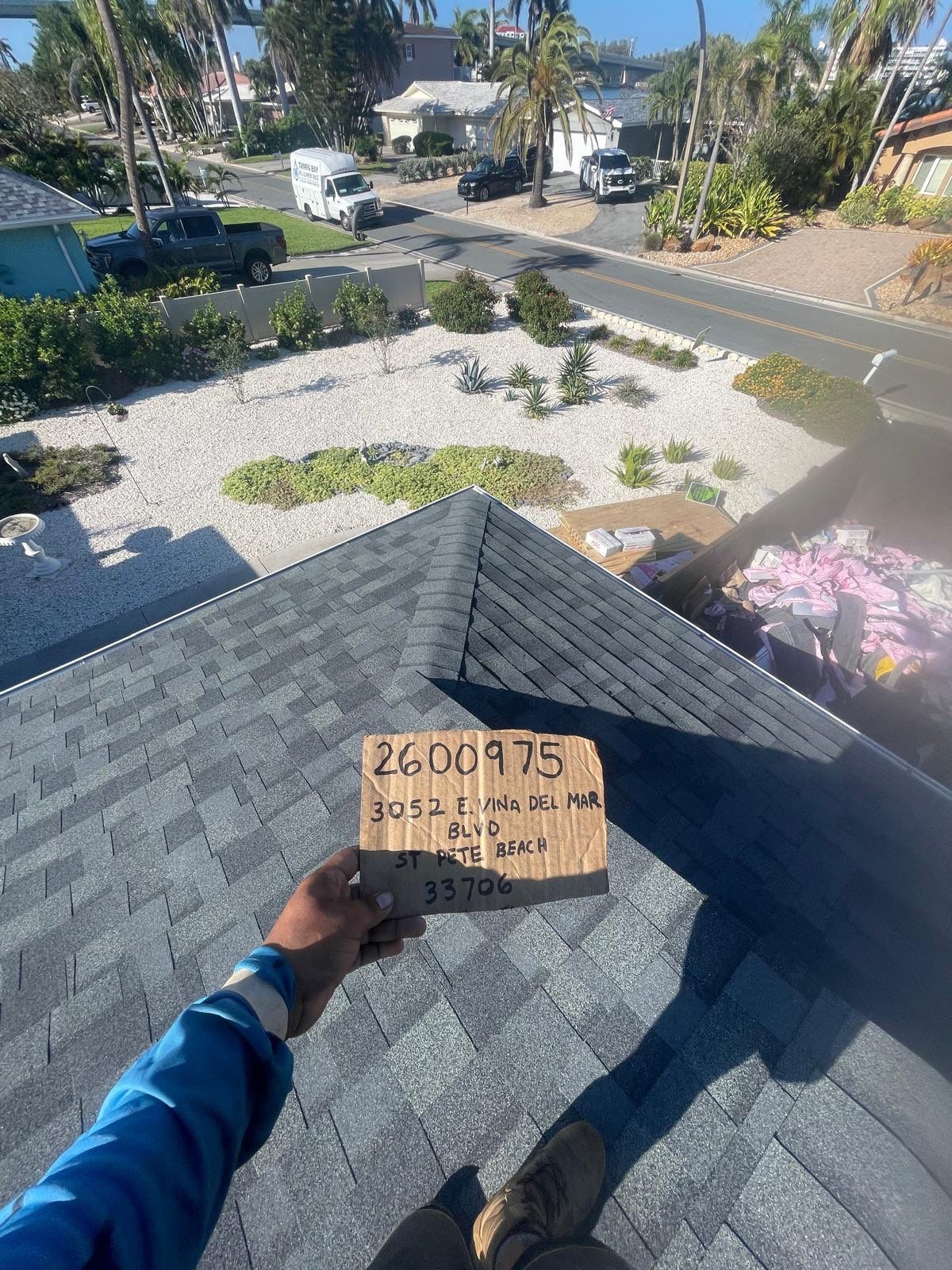 Project in St. Pete Beach 33706 by Mitchell Roofing Company LLC 