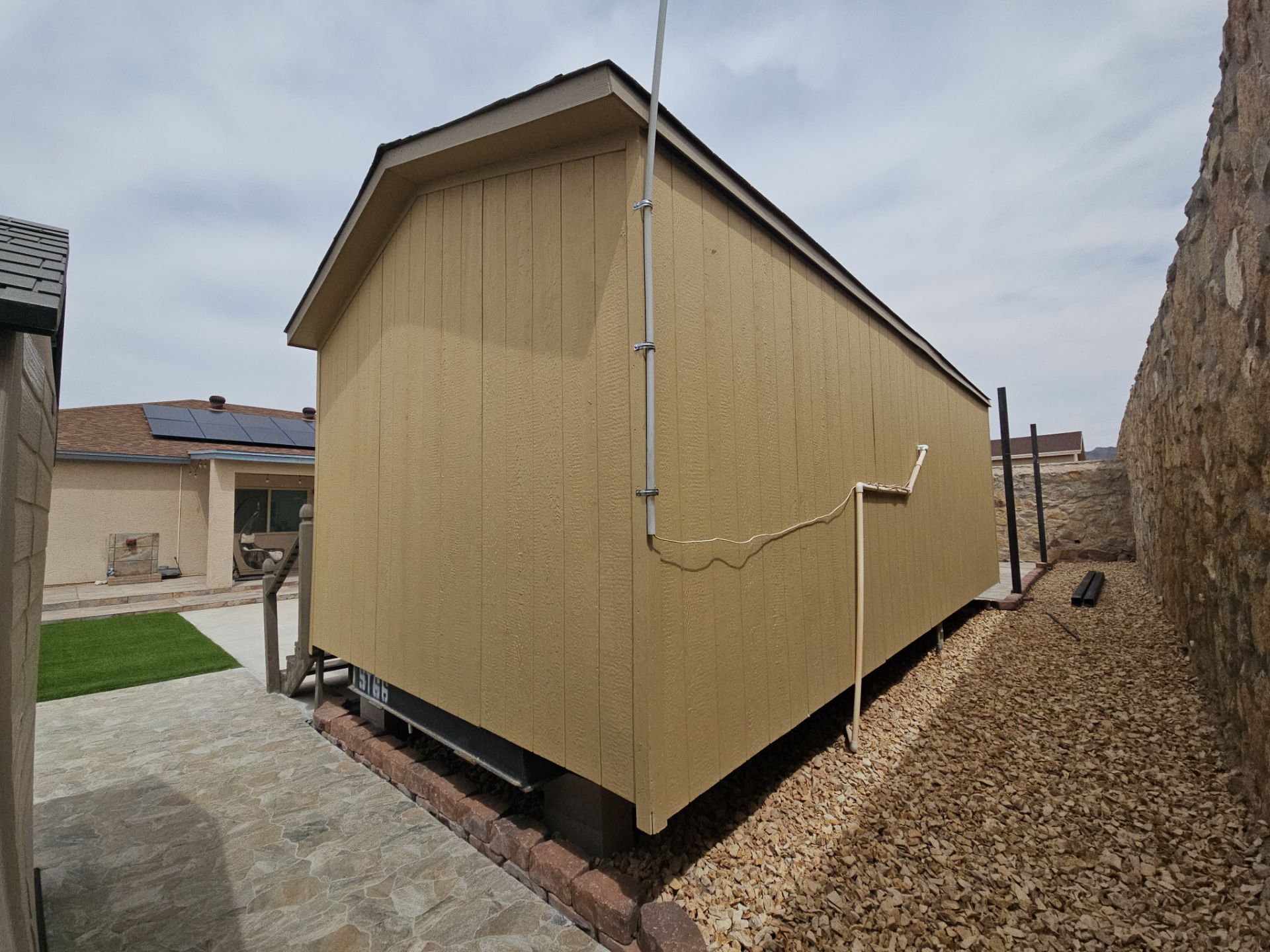Exterior Building Painting and Repairs with Basketball Court and Playground  by Regal Renovate