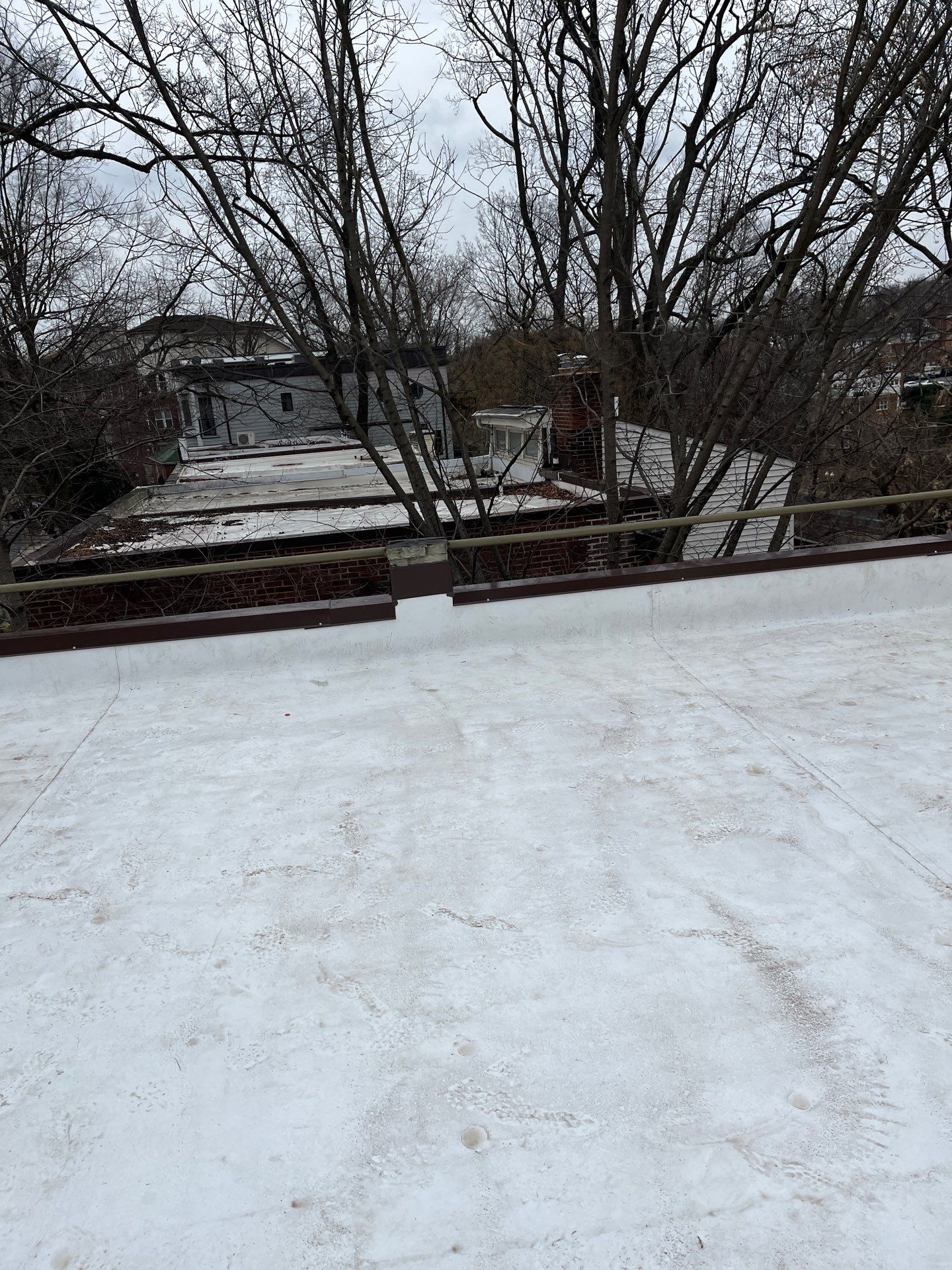 Arlington Flat TPO Roof Installation by RM Banning, Inc.