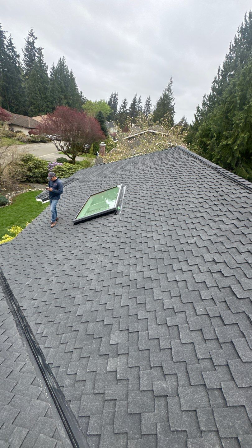 Residential Roofing Installation using GAF UHDZ Shingles by Roofing Formula LLC