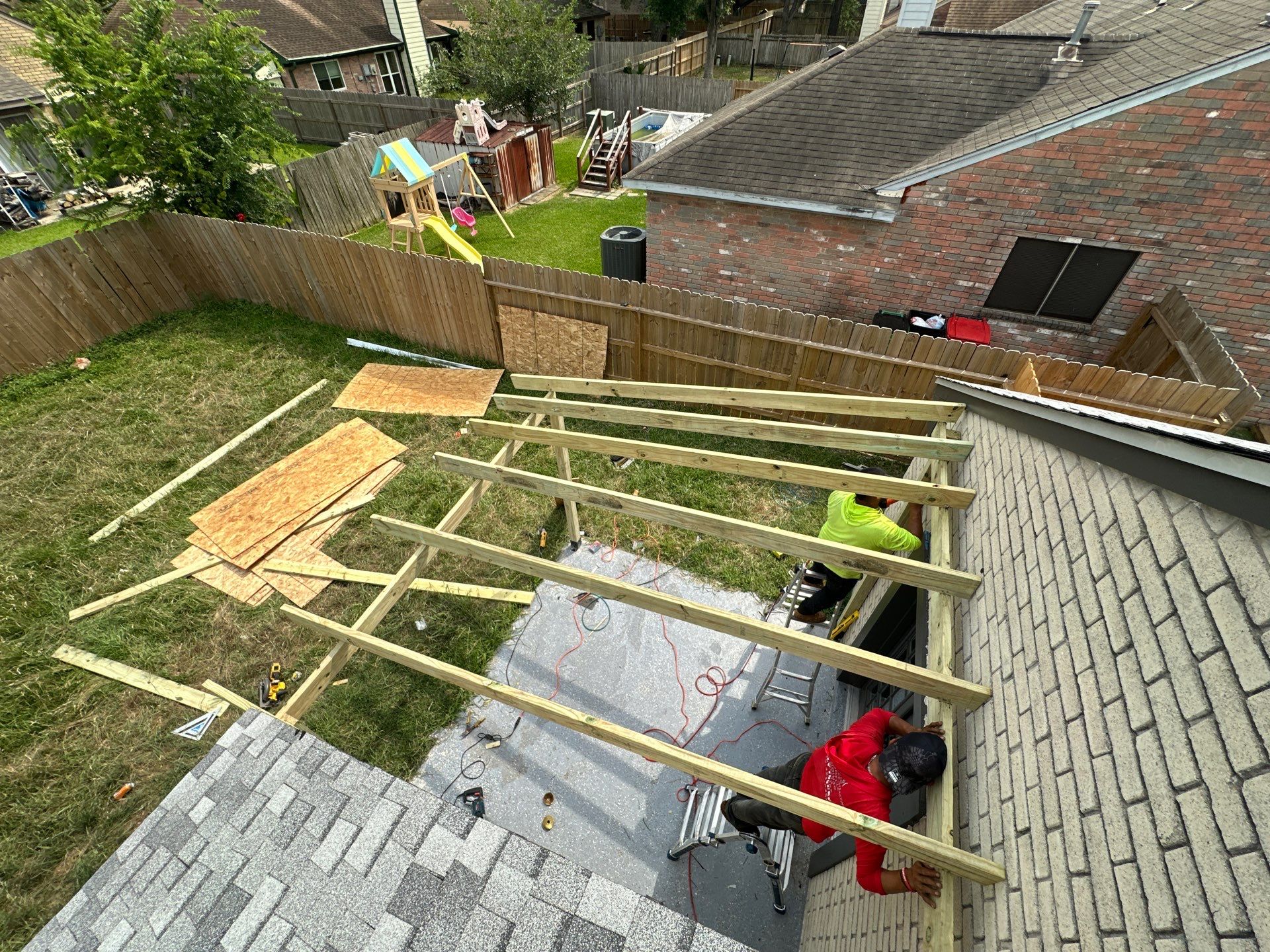 Project in Katy by Motion Roofing