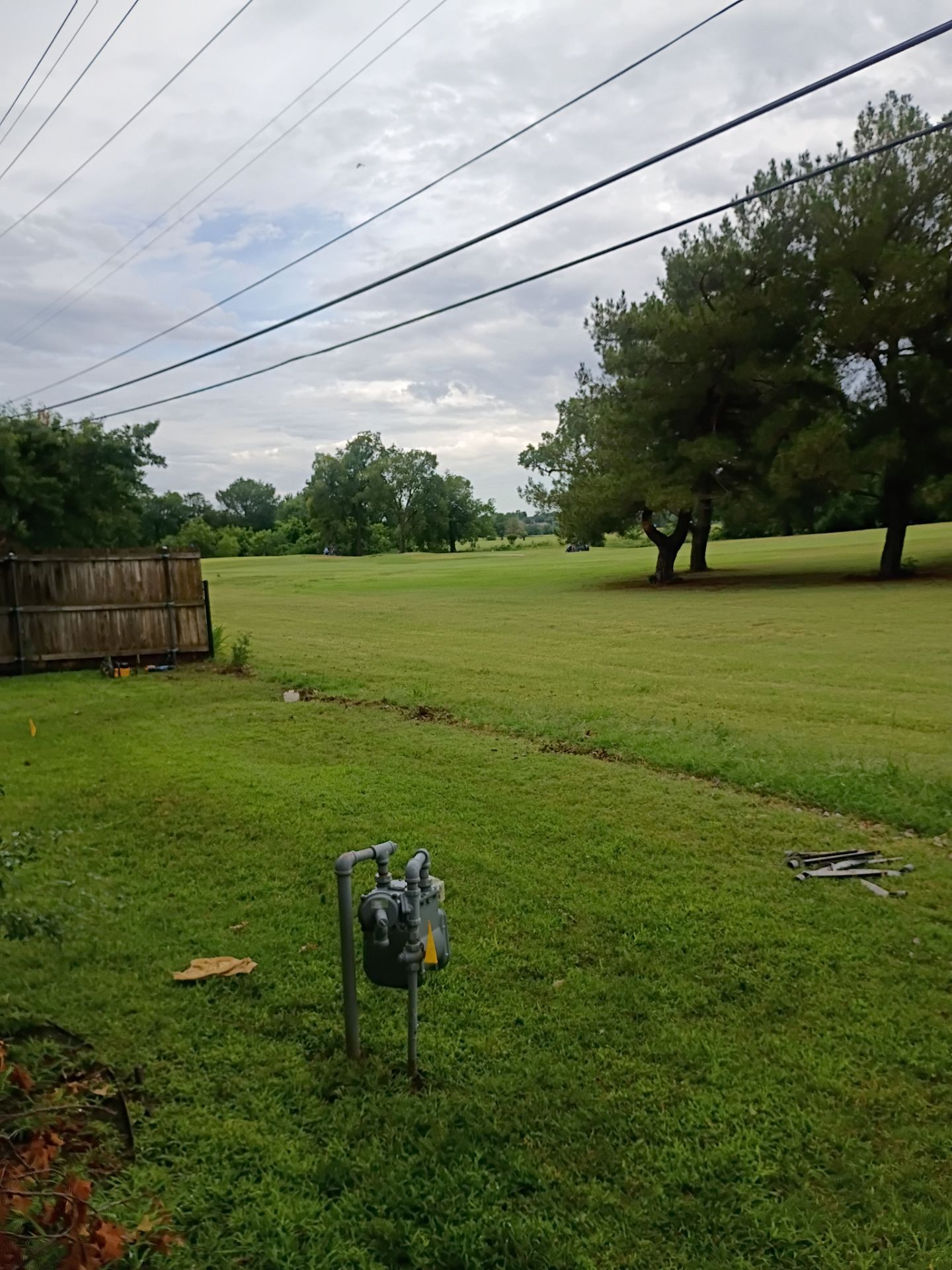 Custom Metal Fence Build by Clays Services Inc
