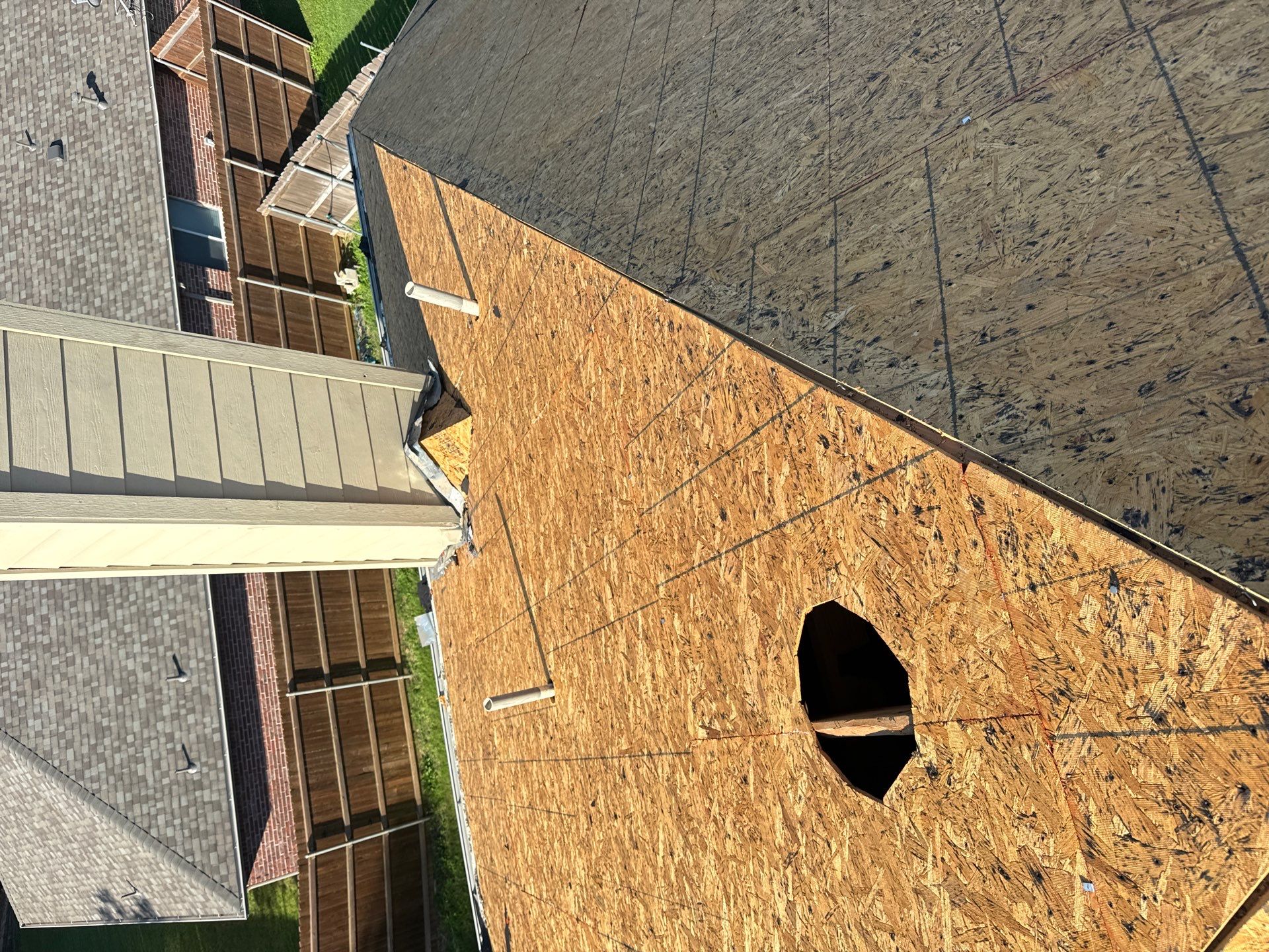 Project in Weatherford by Lonestar Roofing and Restoration LLC.