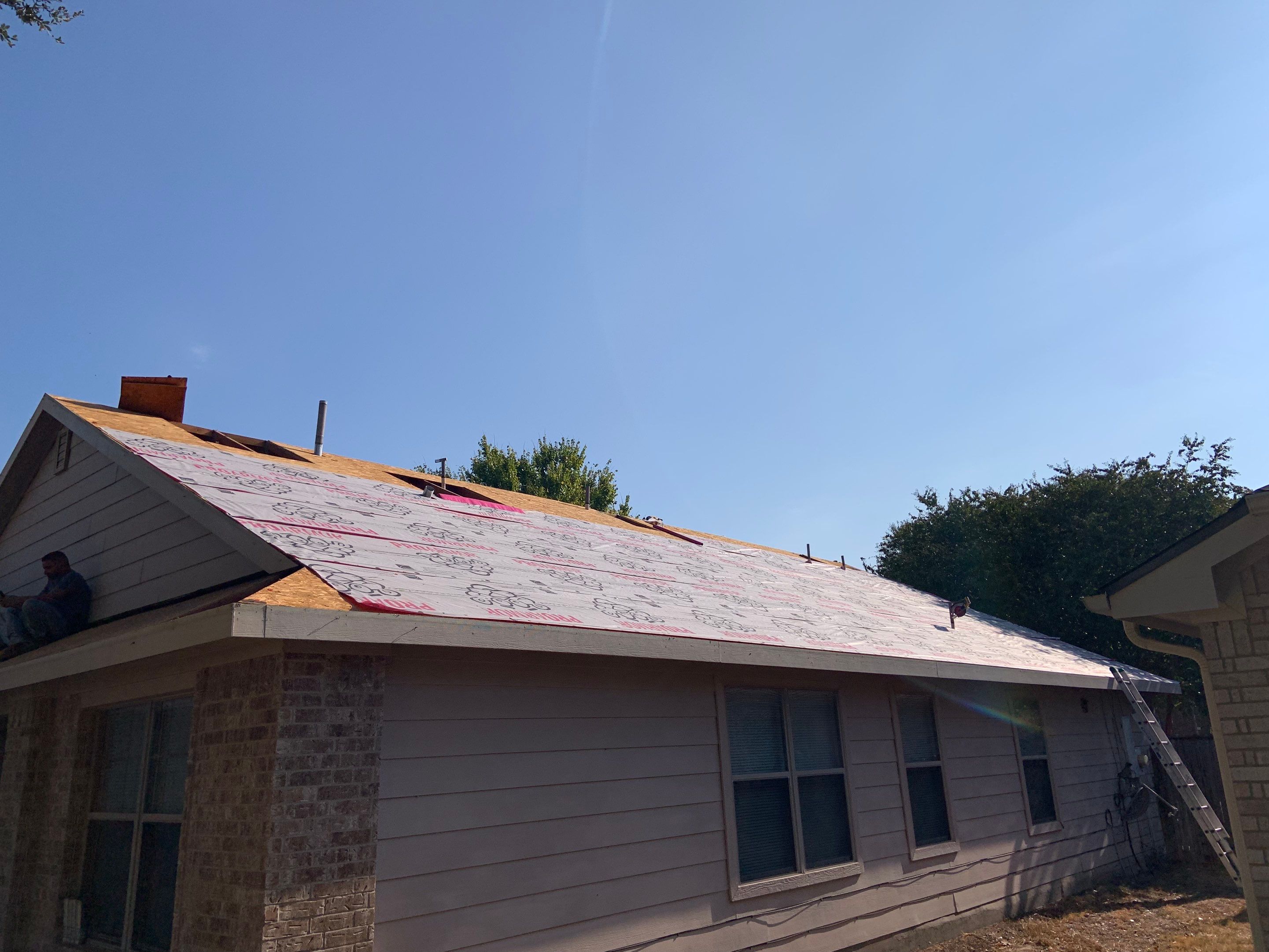 AMIG approved this roof for wind damage, fascia painting, and window work. by Roof Repair Services LLC