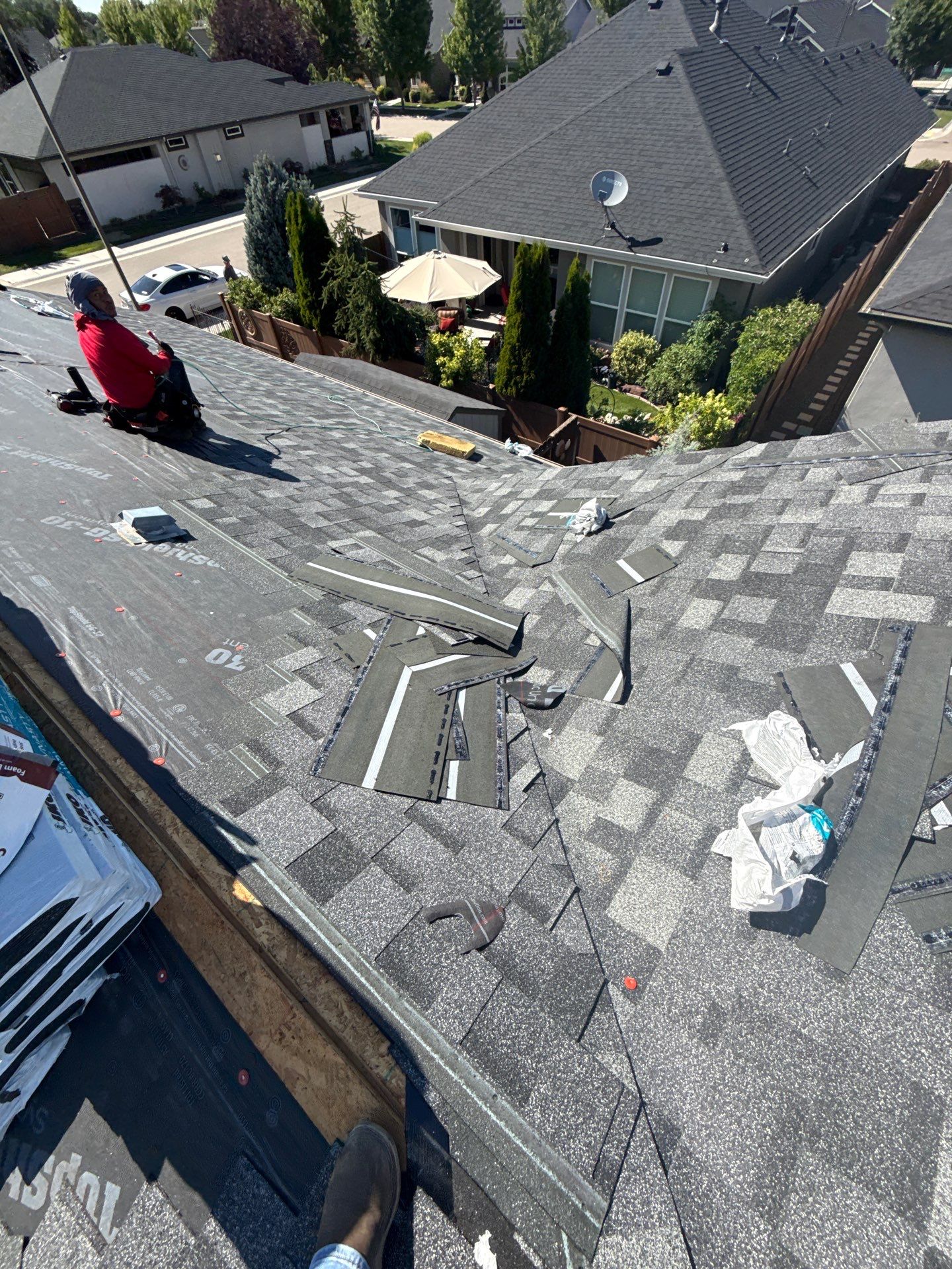 Full Residential Roof Replacement With Architectural Shingles In Meridian by Olive Roofing