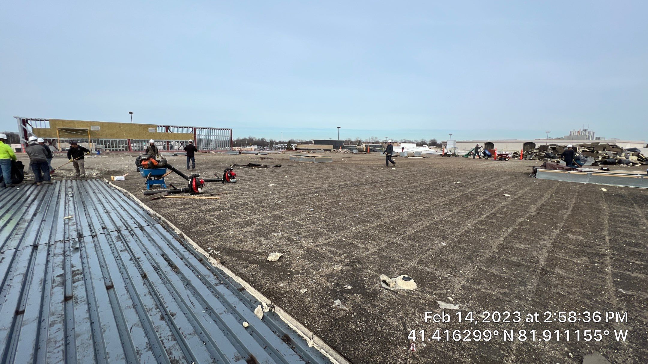 North Olmsted Ohio TPO Roof Install by Gold Star Roofing LLC 