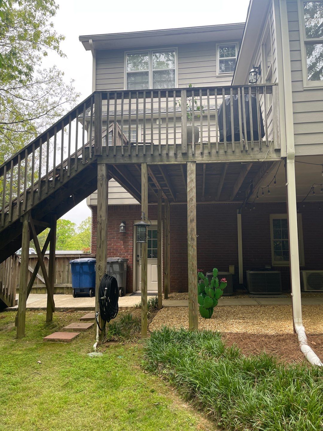 South Trace - Deck Installation  by Pillar and Pine