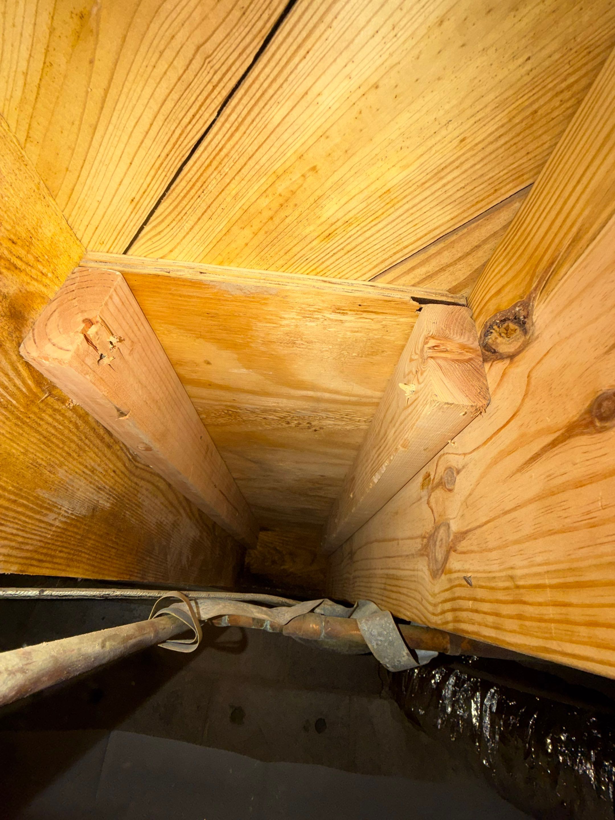 Project in Smithfield by Patriot Crawl Space Repairs