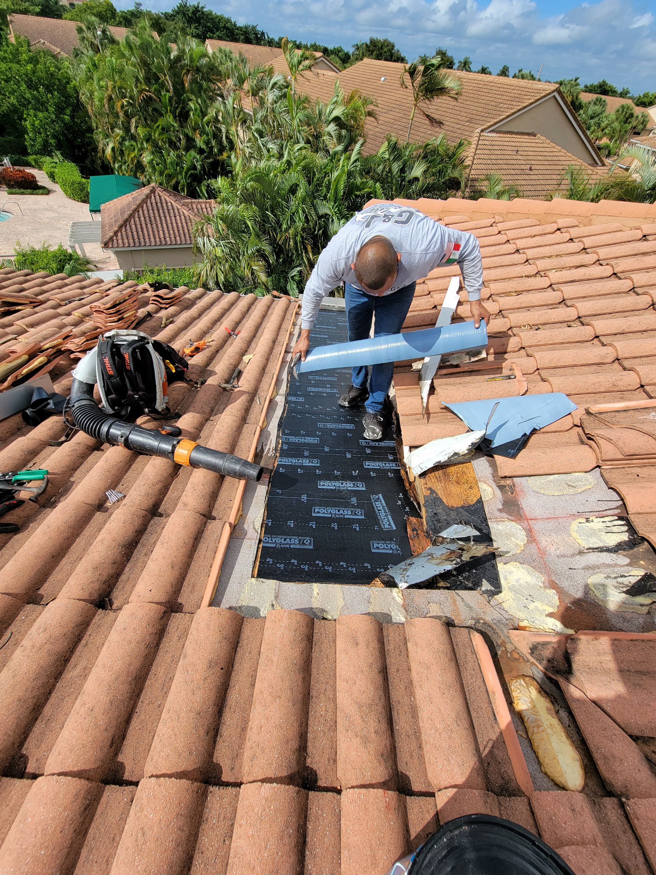 Villa Sonrisa Dr., Boca Raton, FL by G&J Roofing 