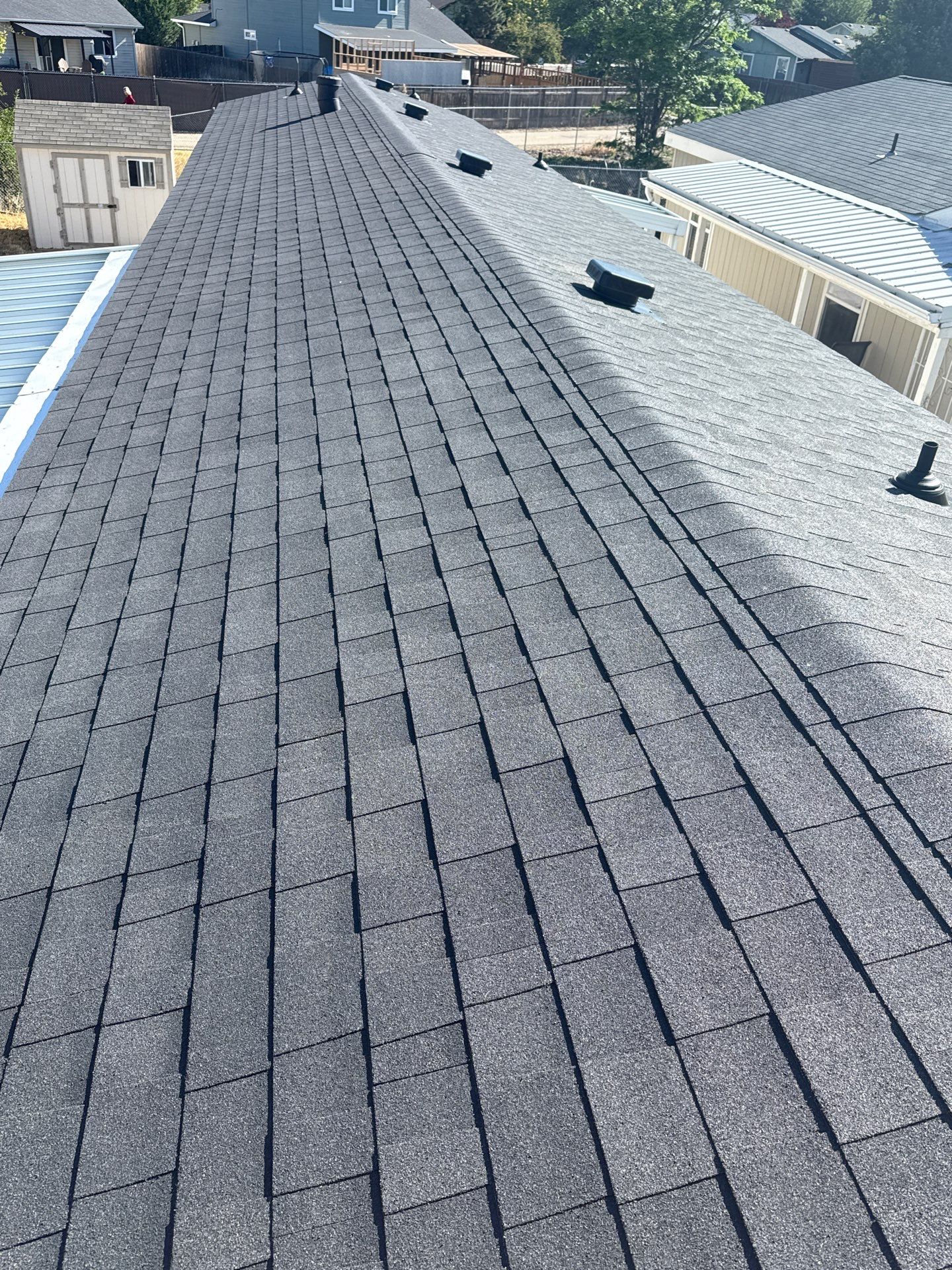Meridian Residential Roof Replacement Featuring Oakridge Asphalt Shingles by Olive Roofing