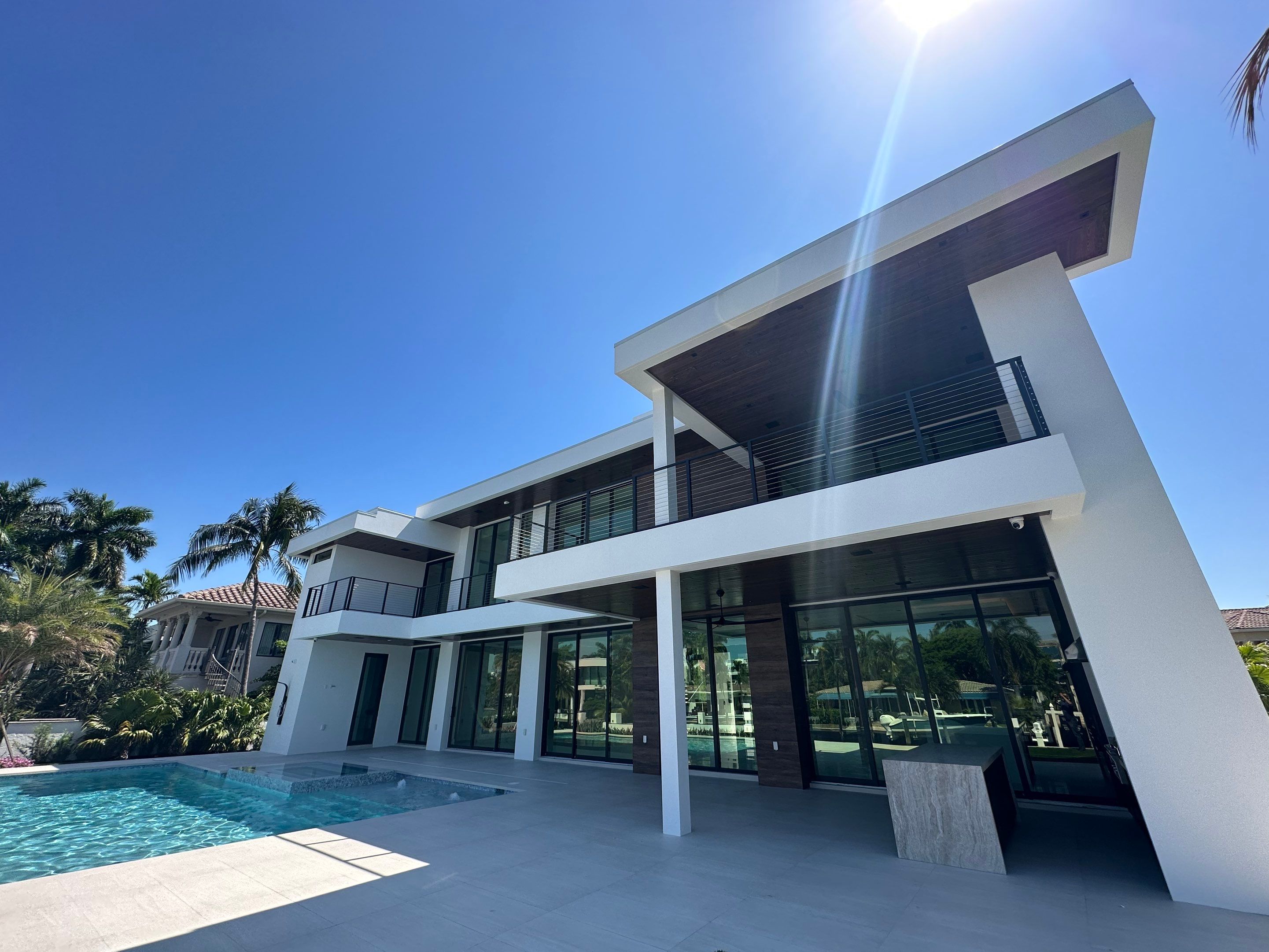 Custom Home in Fort Lauderdale, Florida by Toledo Iron Works