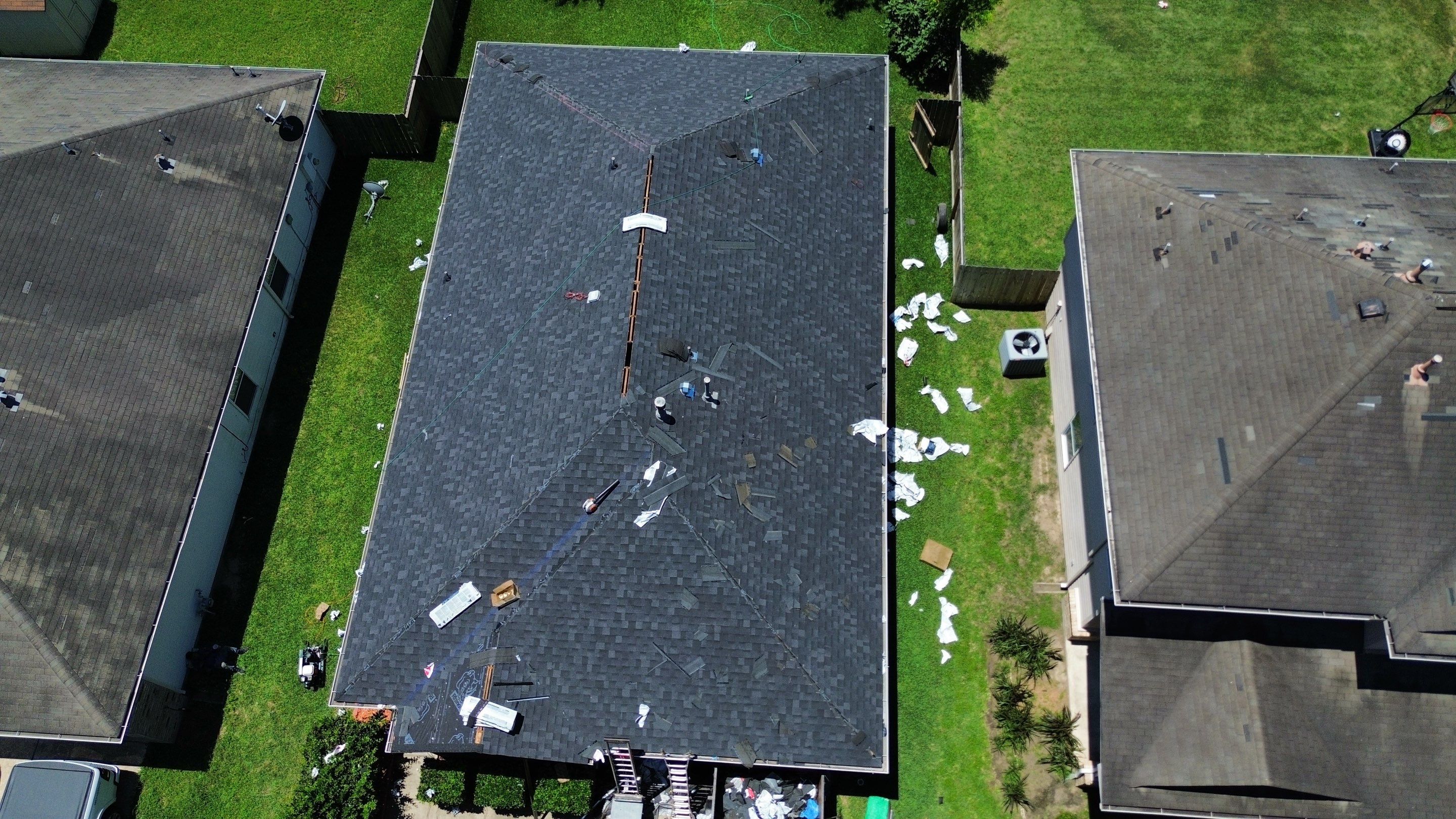 Roof Remplacement with Solar Panel by CAP Roofing and Construction LLC