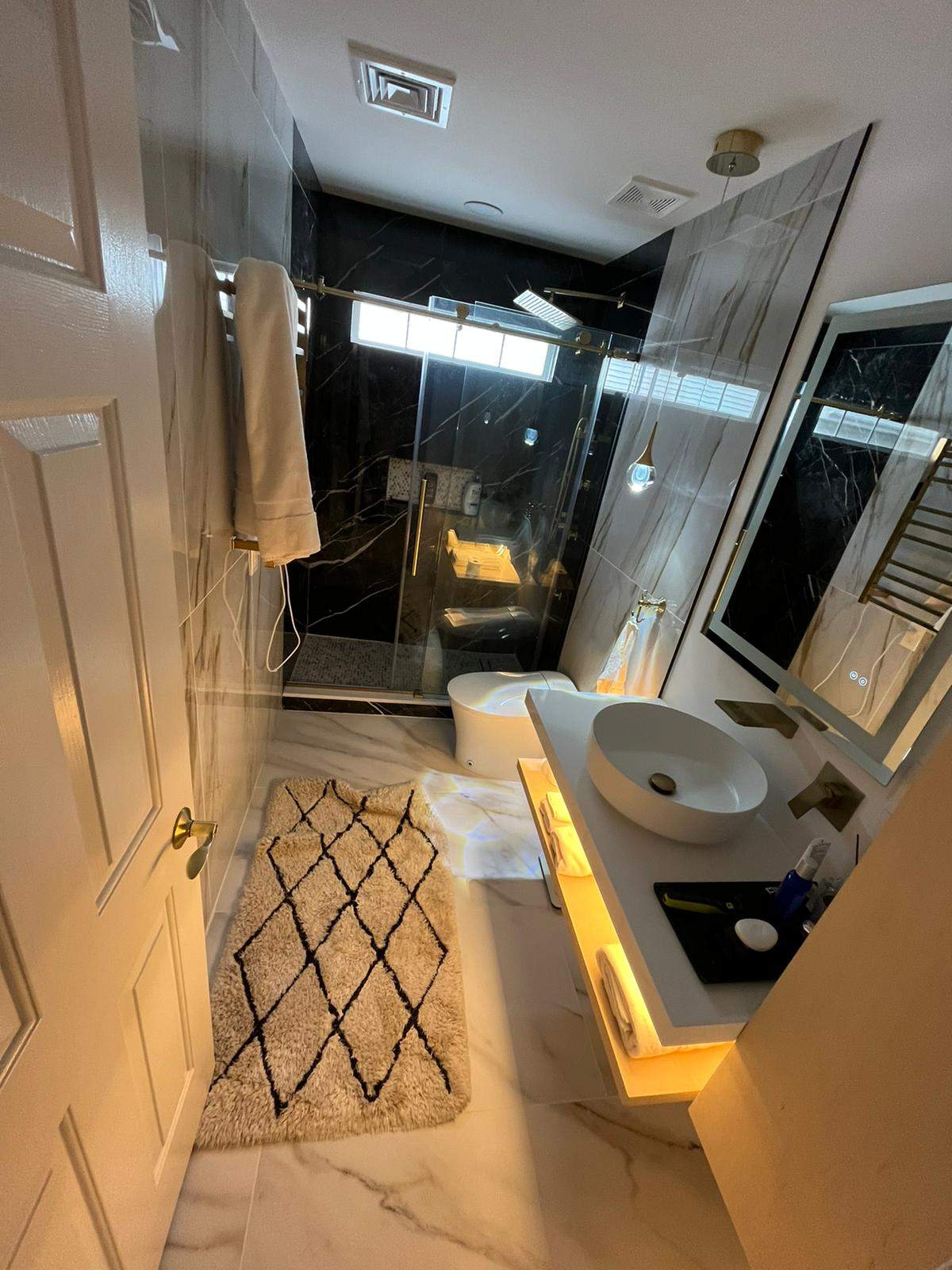 Bathroom Remodel using Tile by Home Concepts Construction