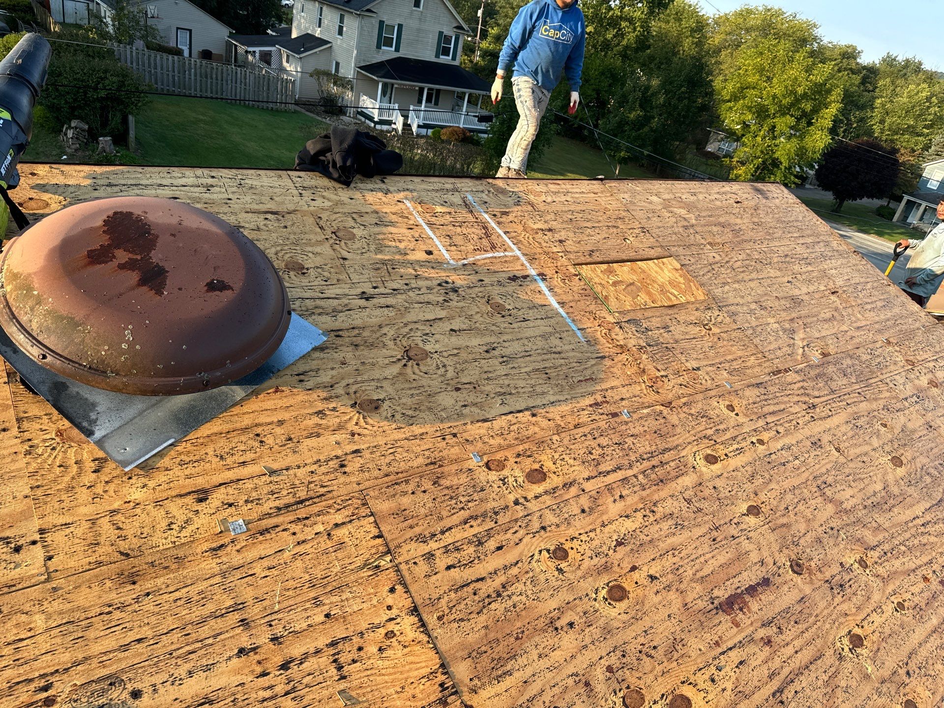 Residential Roofing Installation using GAF HDZ SHINGLES by La Bendicion Contruction Llc