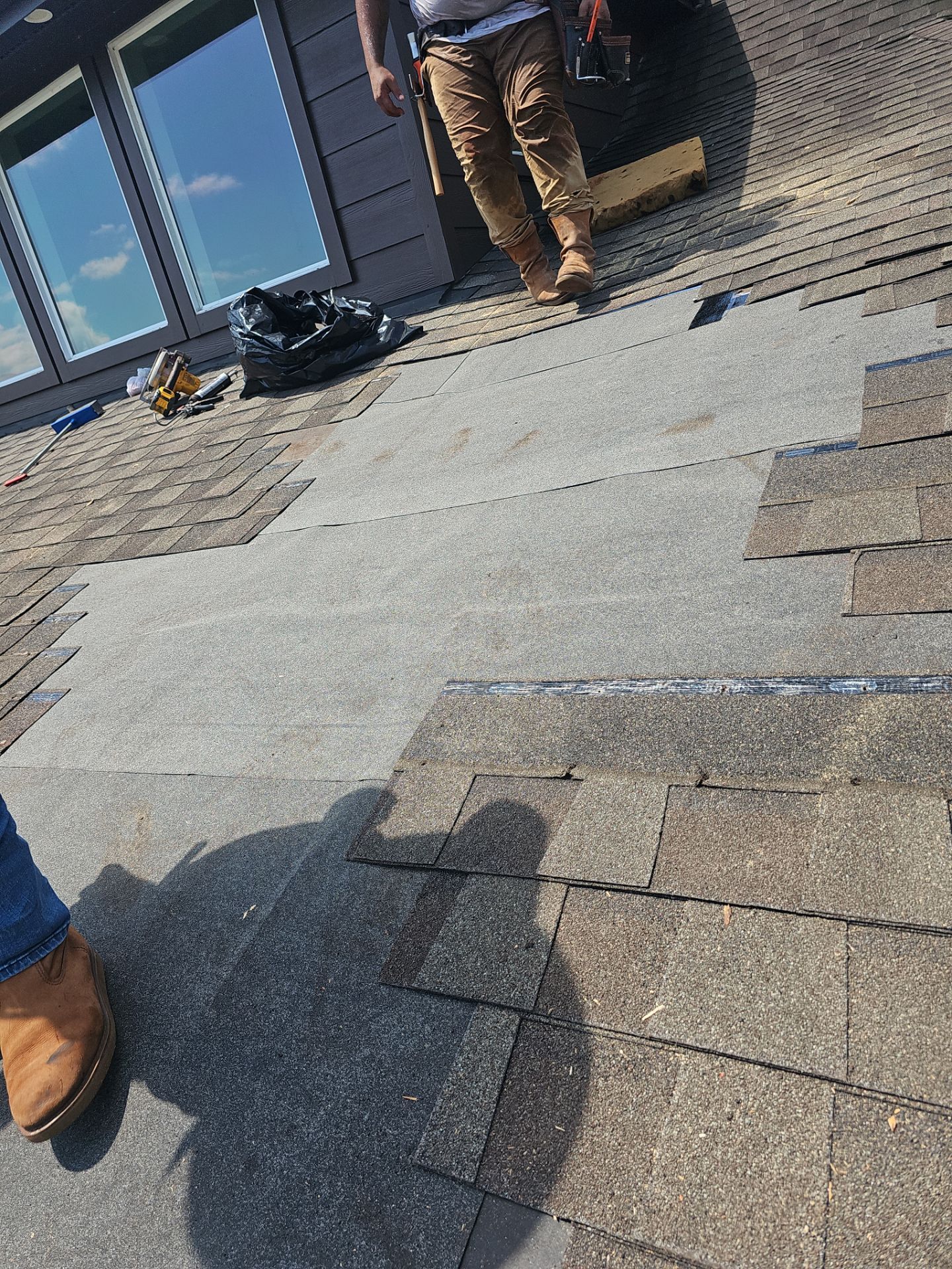Residential Roofing Repair using Owen's Corning Duration (Lifetime) Shingles by Roof Repair Company