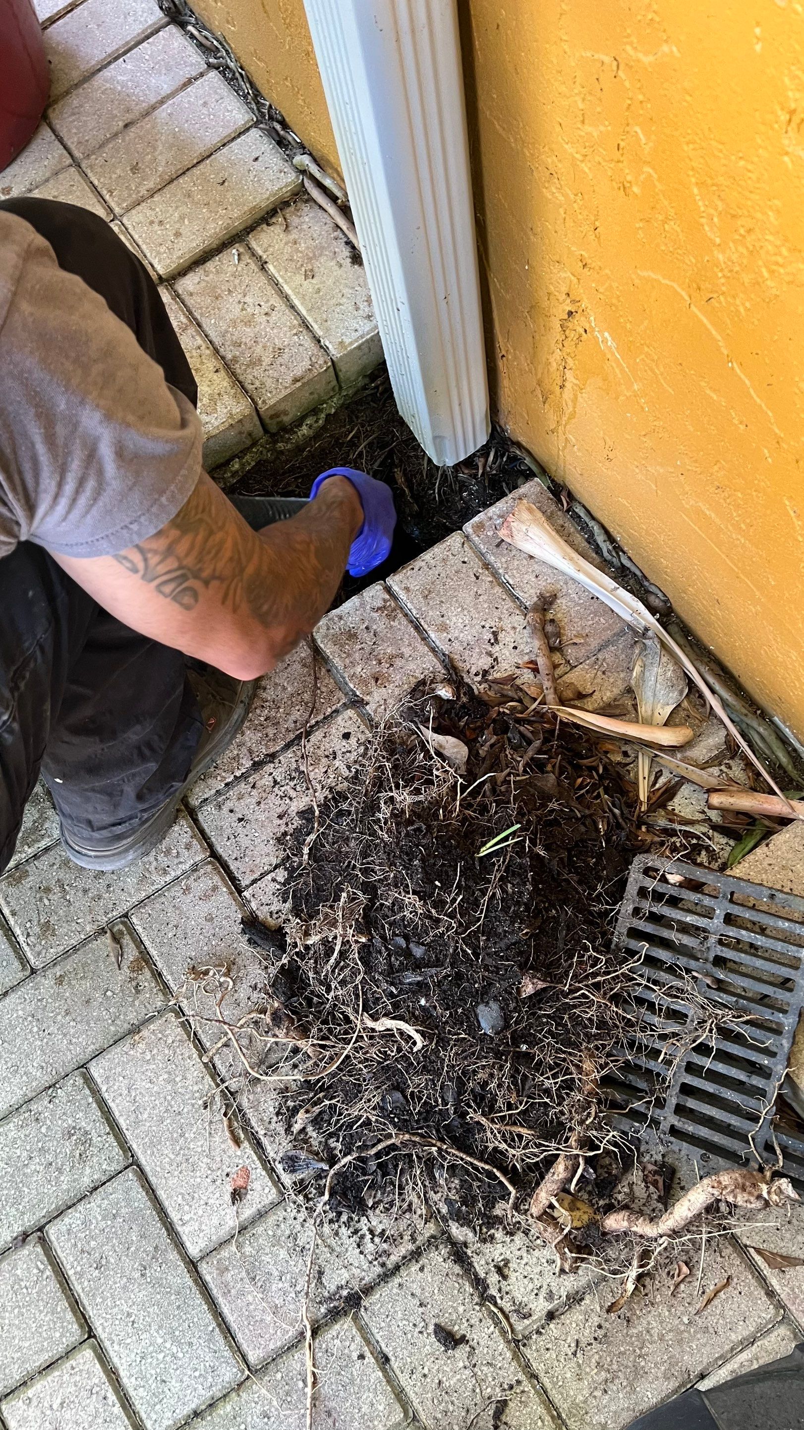 Residential Stormwater Gutter Drain System Maintenance by Don Mar, Inc. Storm Water Solutions