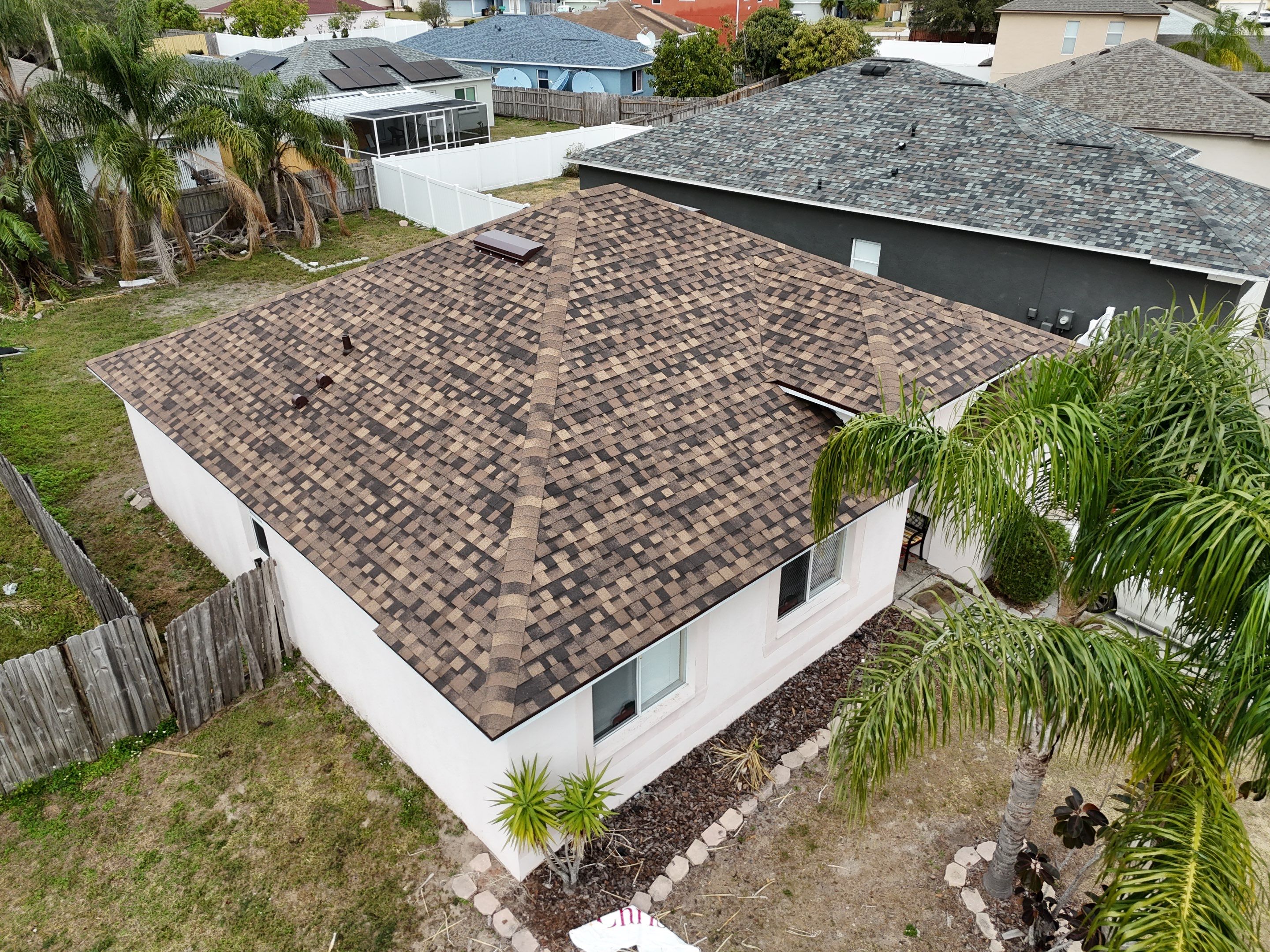 Roof Replacement in Riverview FL. by Steadfast Roofing 