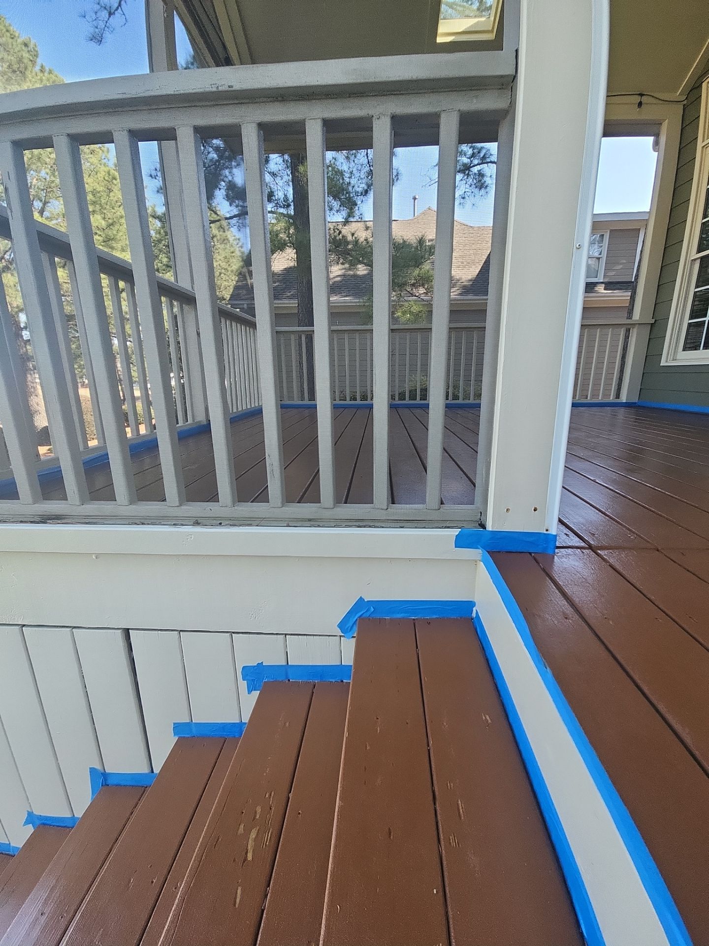 Deck using AcryFin by DuraSeal