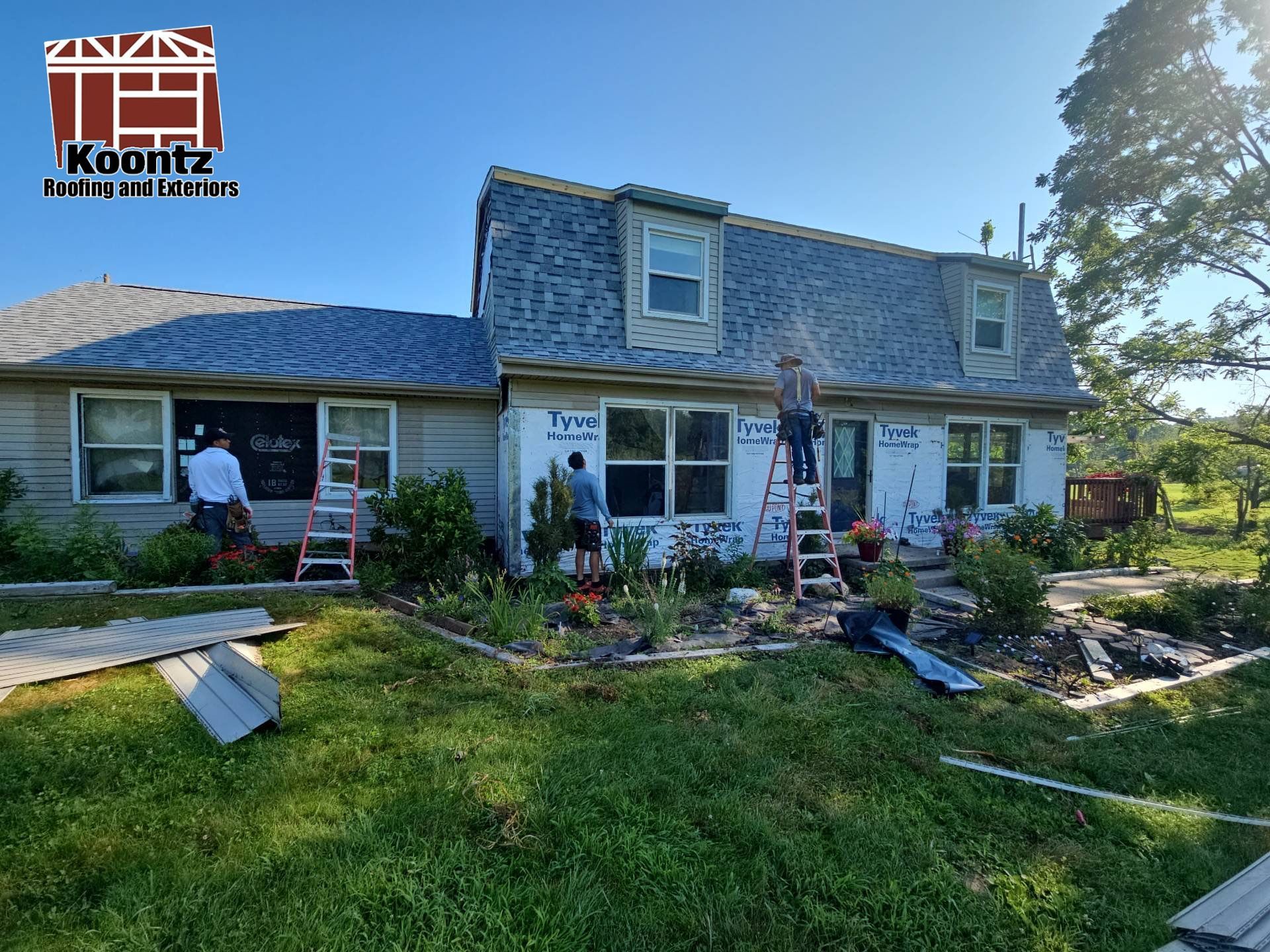 Roof & Exterior Installation by Koontz Construction