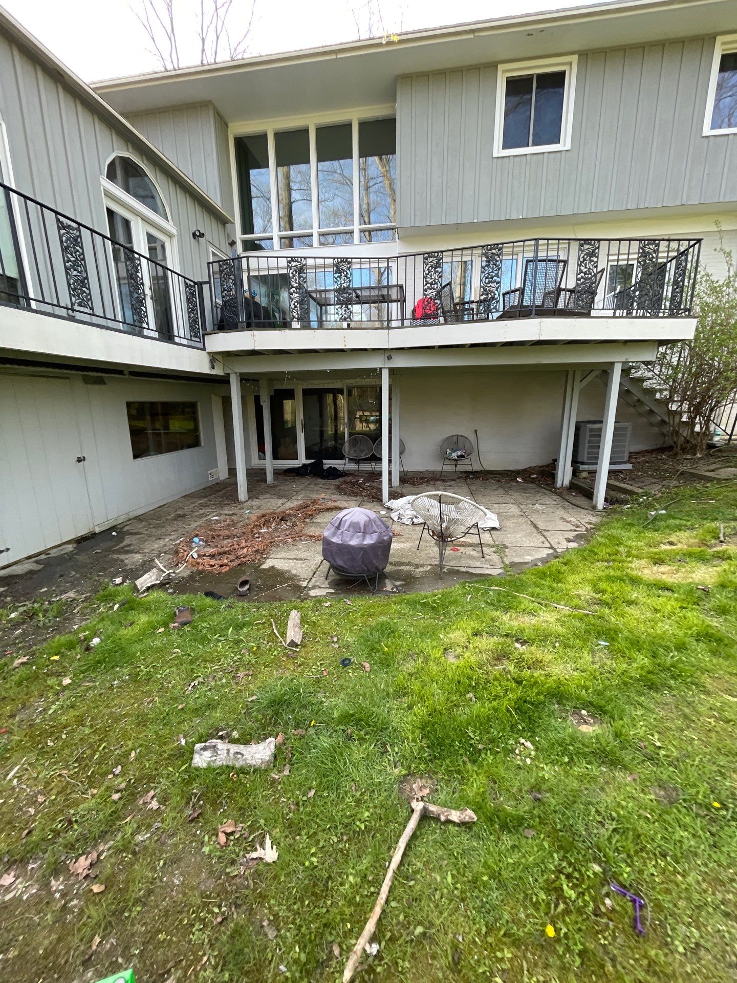 Deck Staining using Arborcoat Solid Stain by Callaway Contracting LLC