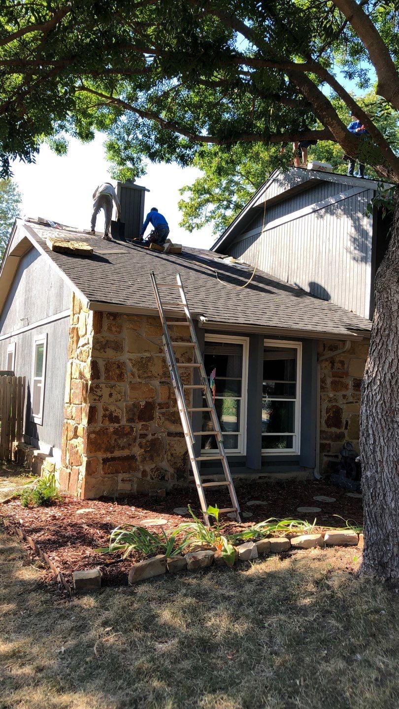 Residential Roofing Installation using GAF Natural Shadow  by A & H Roofing and Contracting