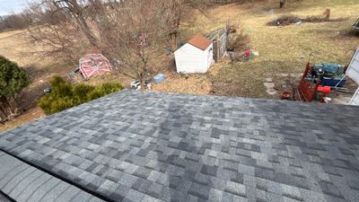 Roof replacement using Owens Corning Duration Shingles