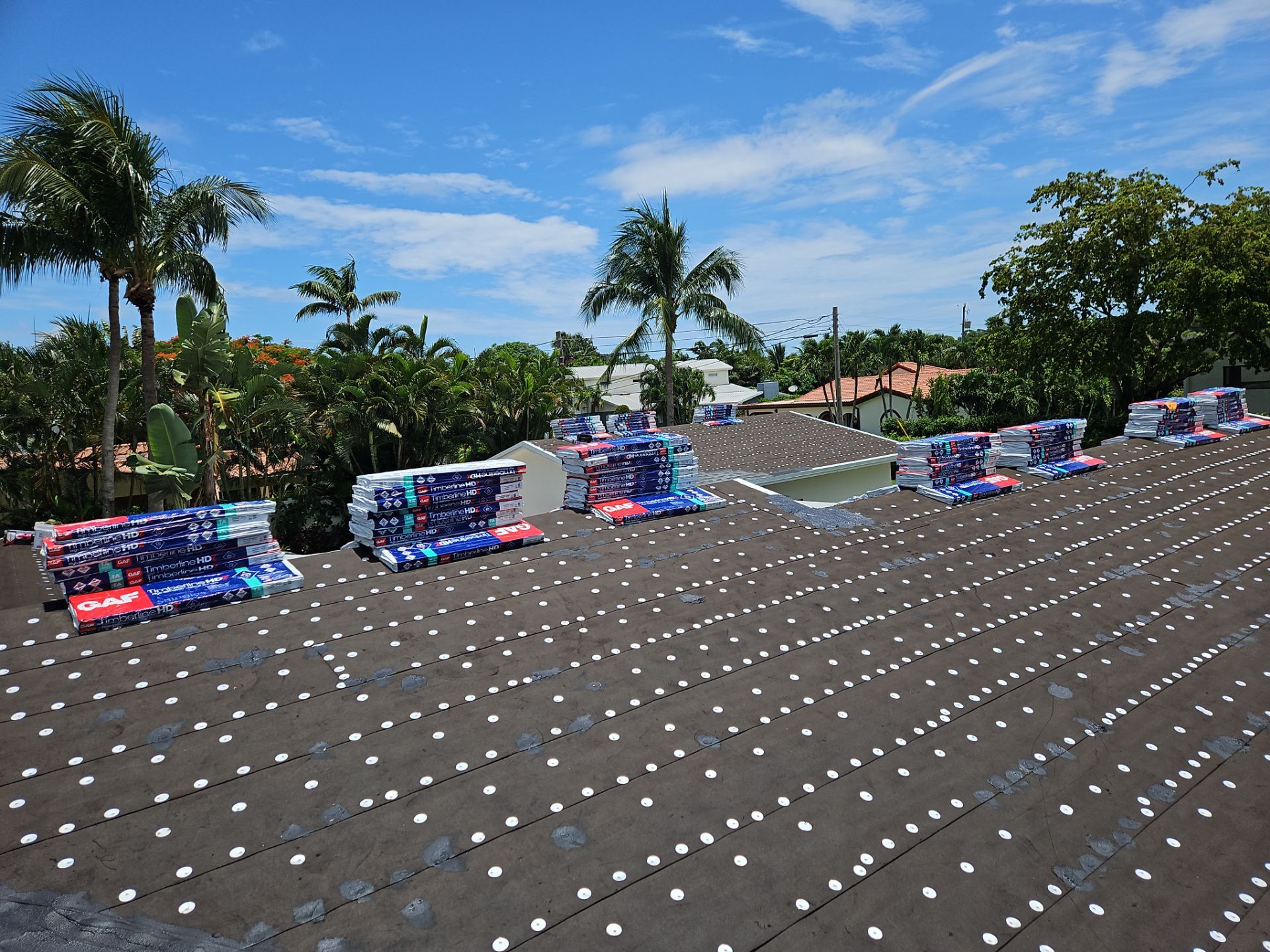 Residential Roofing Installation using GAF by BLUES BROTHERS ROOFING