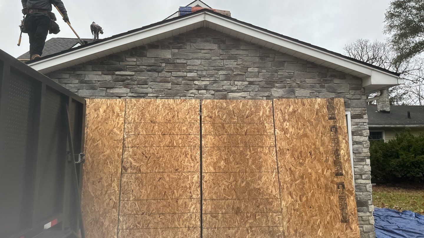 Roof Replacement using CertainTeed Landmark Moire Black by 180 Contractors