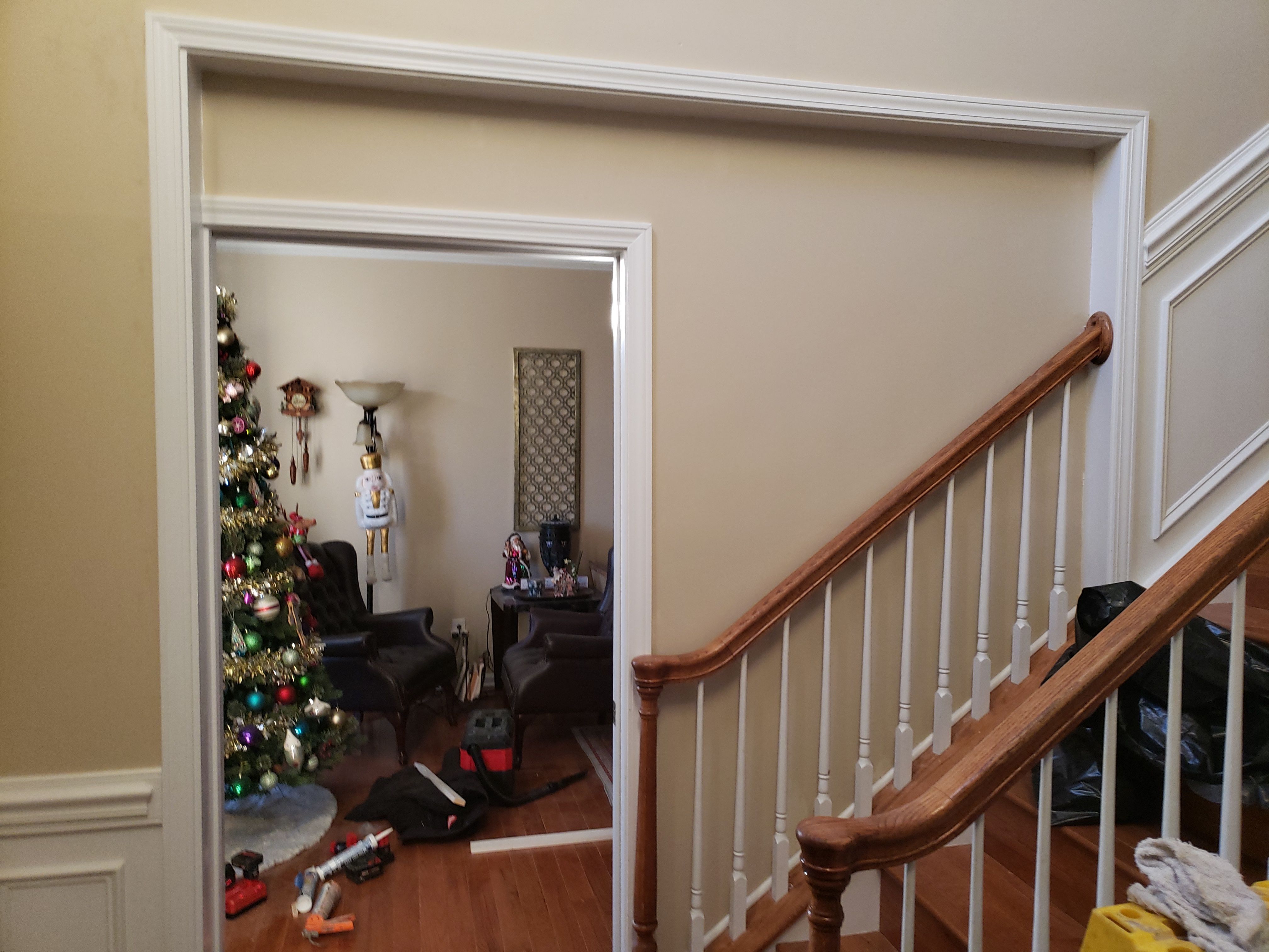 Entry Foyer Pocket Doors by A Step Above Handy LLC