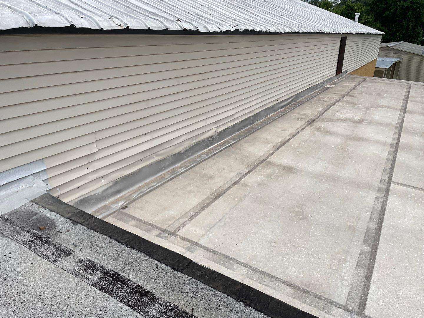 Commercial Roofing Installation using 60 mil PVC by Hostetler Roofing