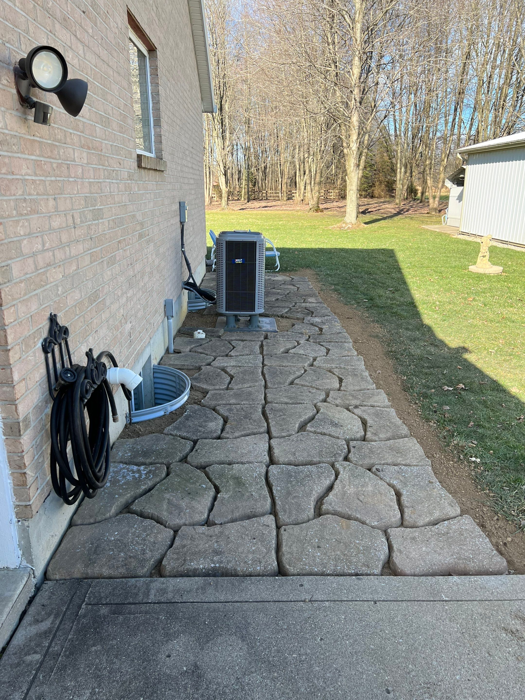 Window Well Replacement, Wall Repair, Grading by Reisenberg’s Lawn & Landscape, LLC