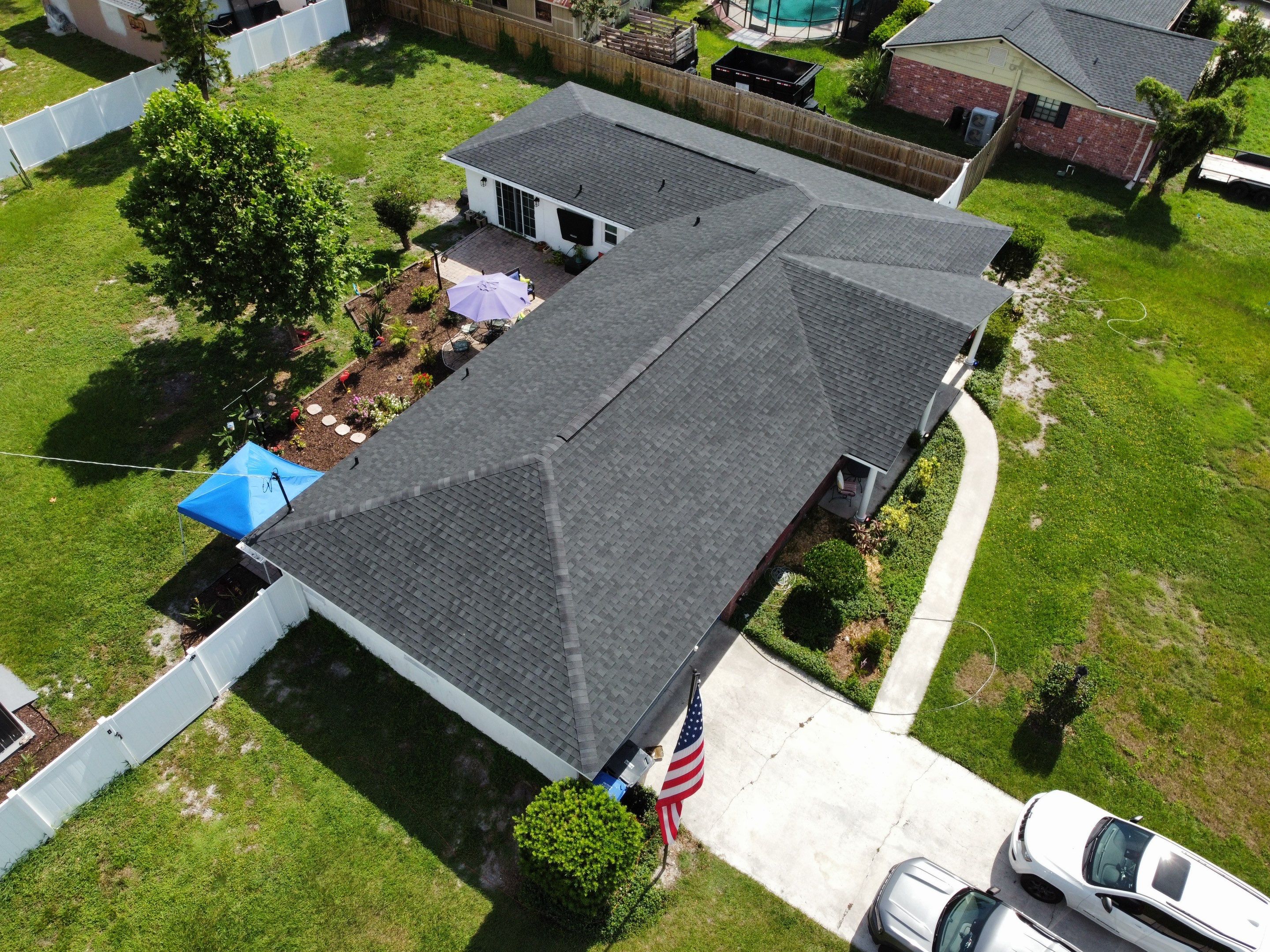 Roof Replacement in Brandon, FL. by Steadfast Roofing 