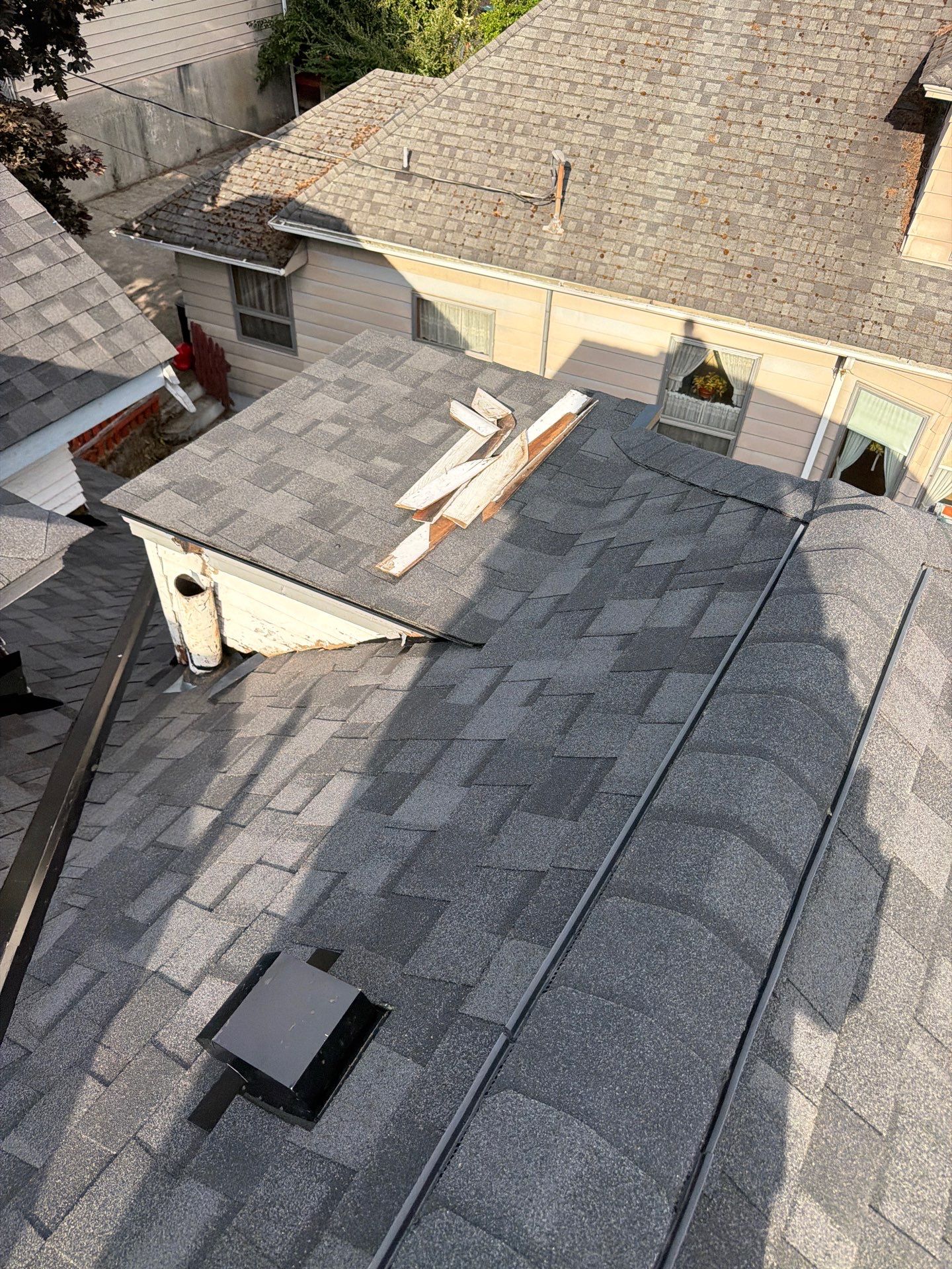 Residential Roofing Installation using GAF HDZ Shingles by Roofing Formula LLC