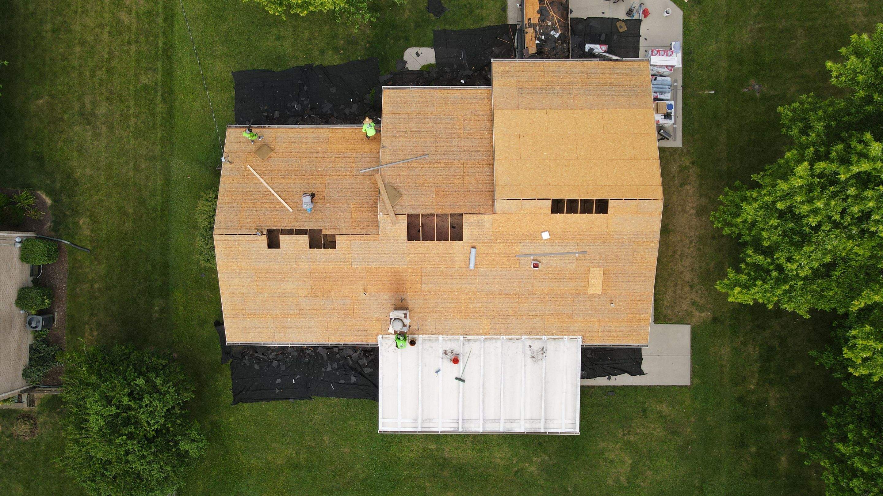 Atlas Weathered Shadow Roof Replacement by Tamlin Roofing