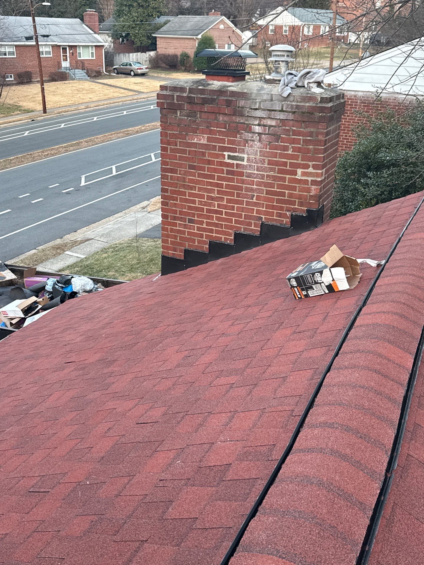 Arlington :Residential Roof Replacement with CertainTeed Landmark Pro in Max Def Red Oak  by RM Banning, Inc.