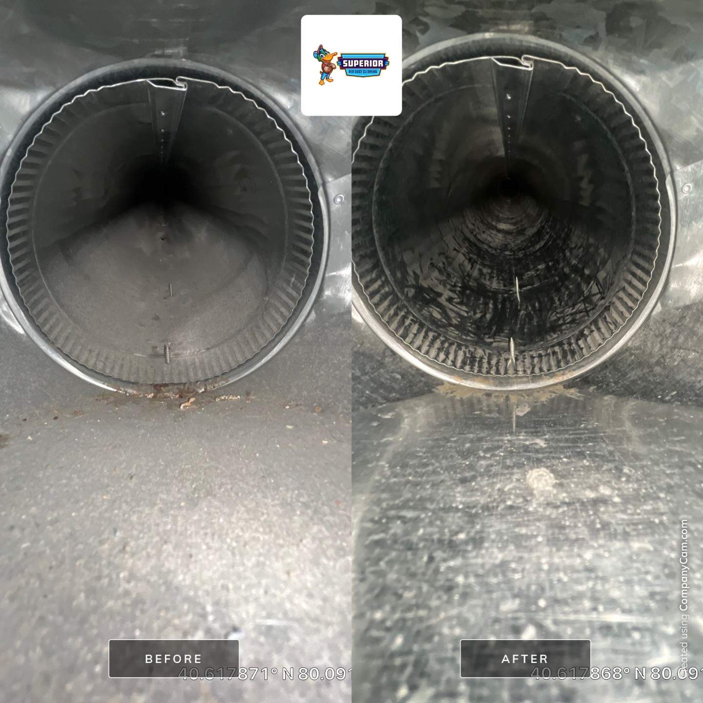 Air Duct Cleaning With a Vacuum Truck in Wexford, PA by Superior Air Duct Cleaning