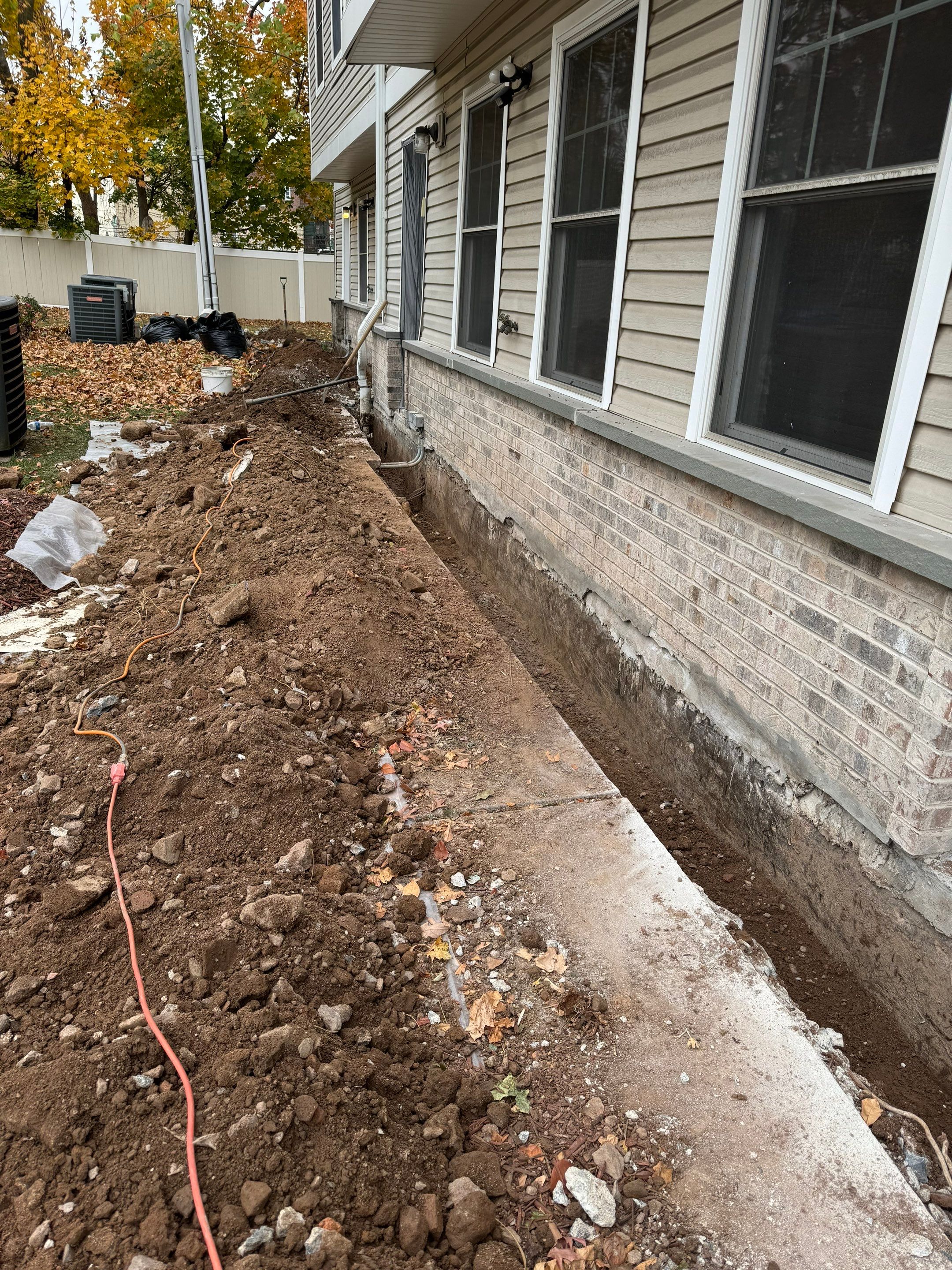 Exterior Spee-D Drain and Waterproofing by Pure Service Pro, LLC 
