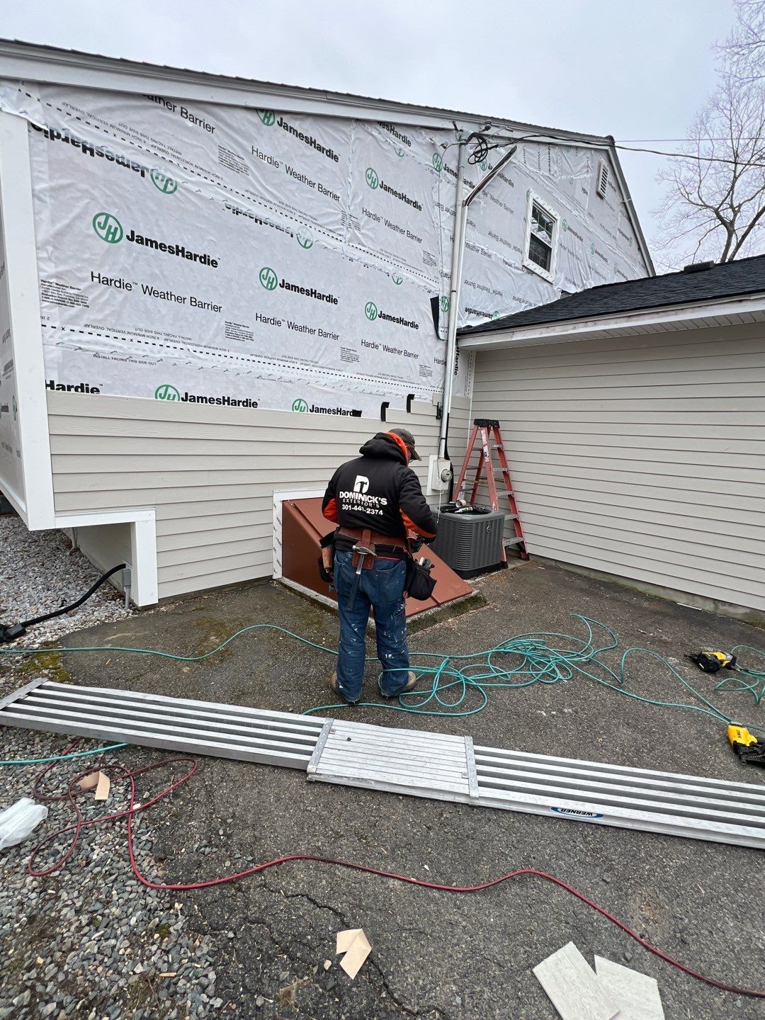 Jmaes Hardie in Medway, MA by UBrothers Construction