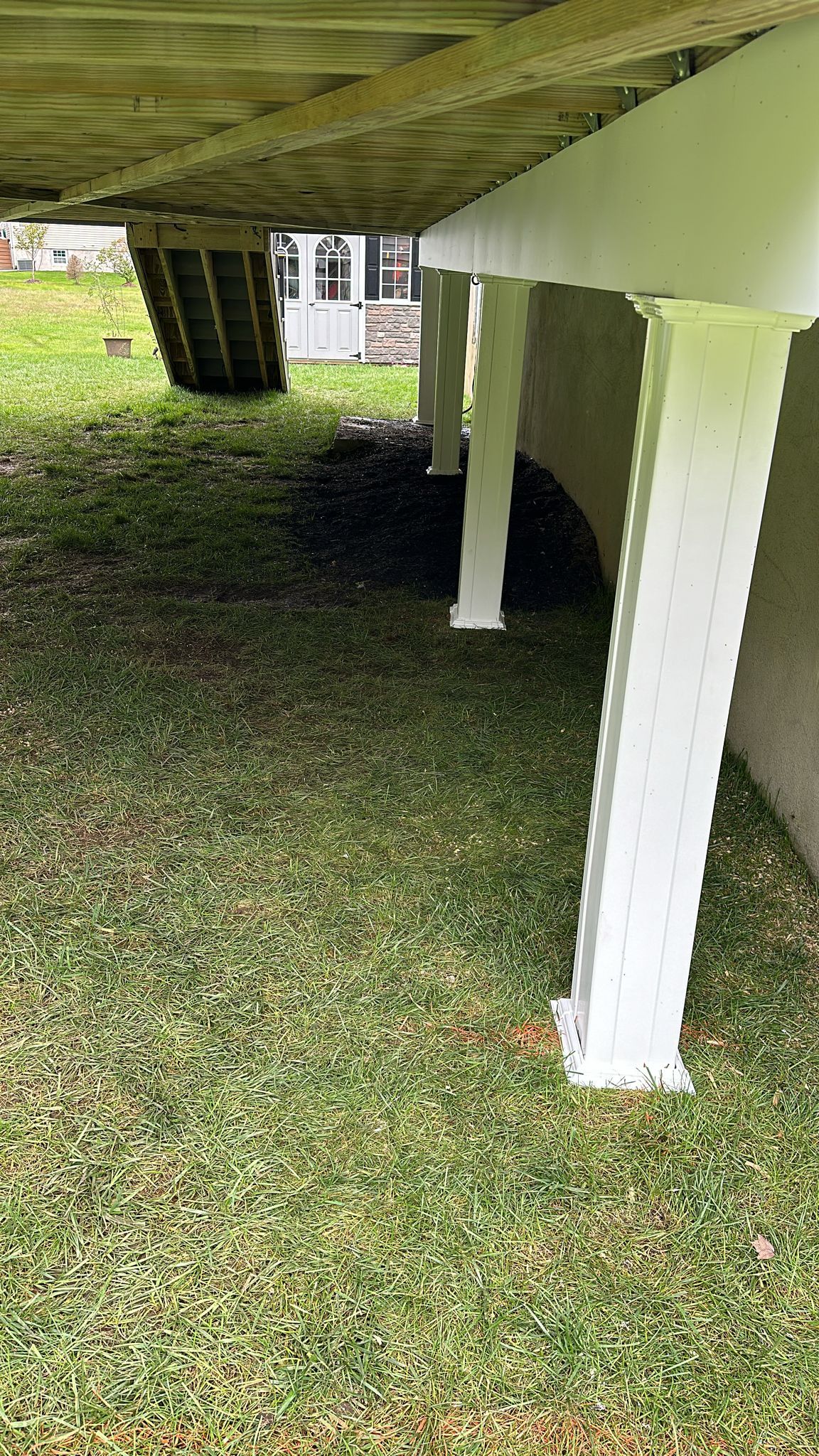 New Deck using Deckorators Venture - Color Saltwater by deck guardian