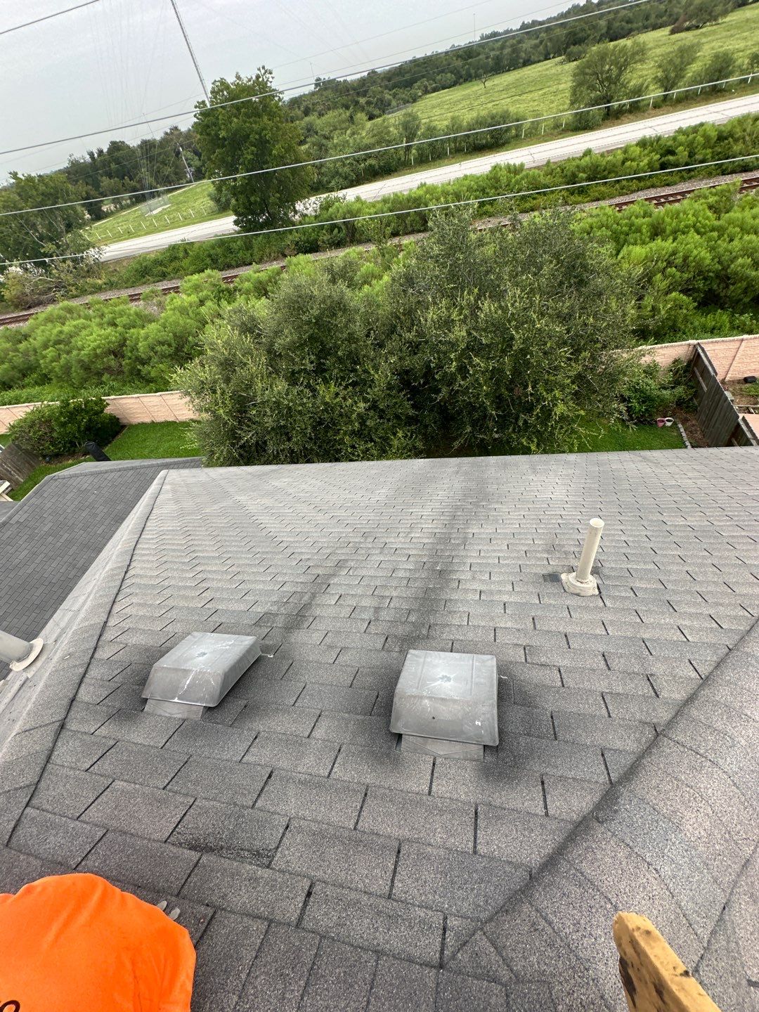 Hail Damage using Owen's Corning Duration (Lifetime) Shingles by Roof Repair Company