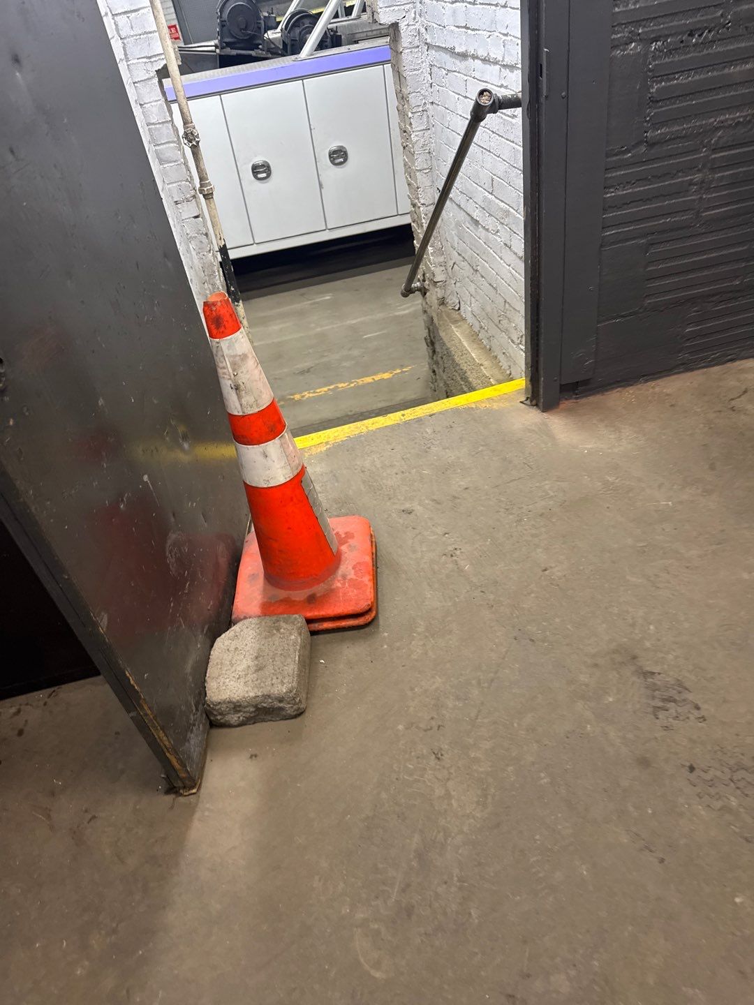 Industrial Grey Grit Project in Mars by Floors in a Day, Inc