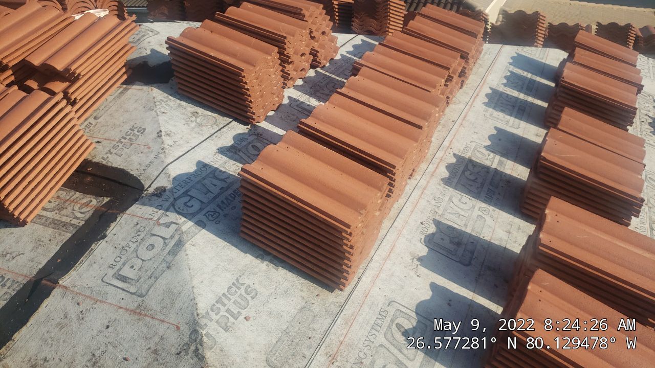 Residential Roofing Installation using Eagle Roofing Tile by BLUES BROTHERS ROOFING