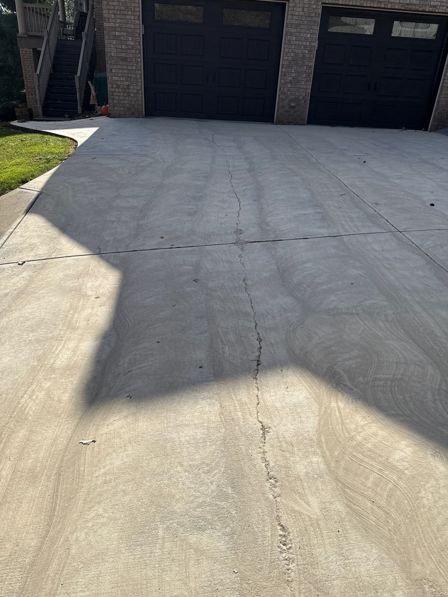 Steep Driveway Project in Sarver by Floors in a Day, Inc